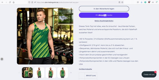 Allover-Herren-Tank-Top