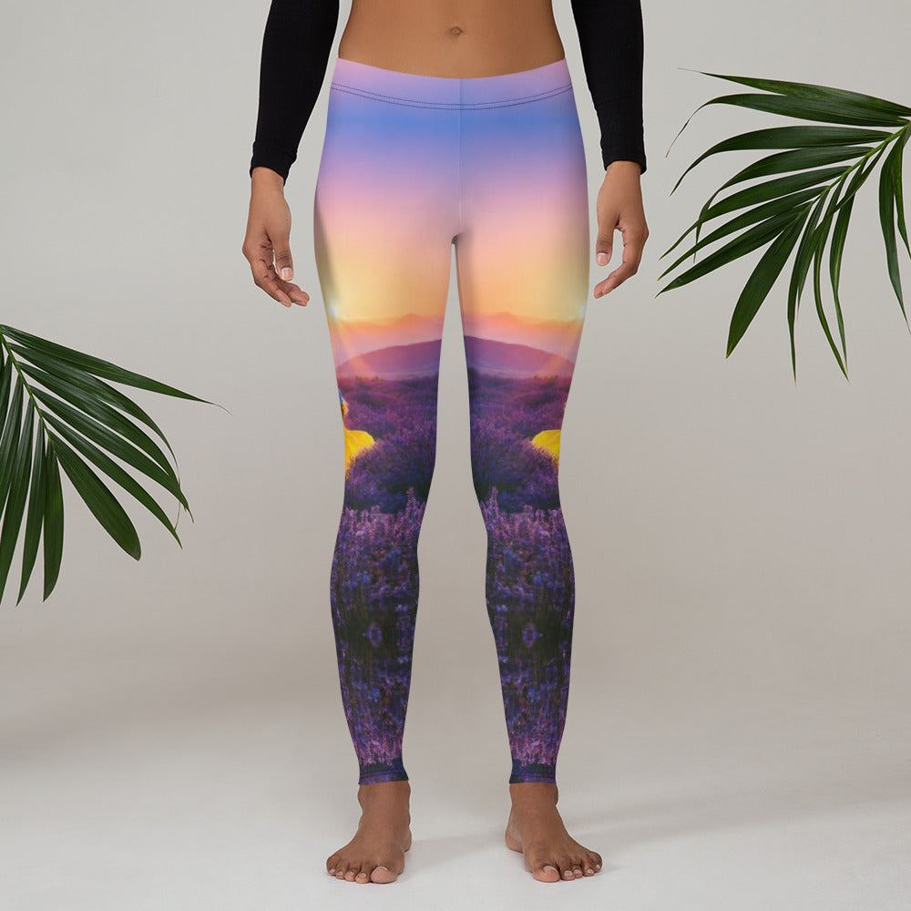 Leggings mit dem Motiv 'Natur'