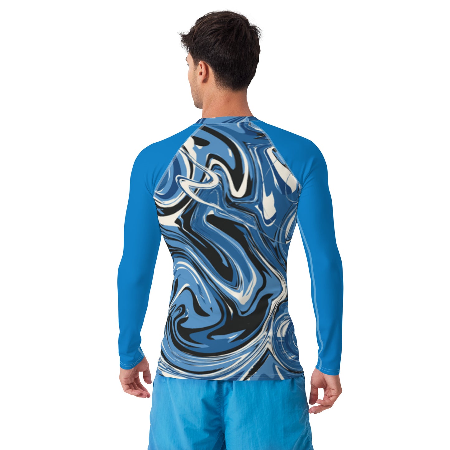 Herren-Rash-Guard "Blau"