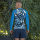 Herren-Rash-Guard "Blau"