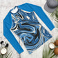 Herren-Rash-Guard "Blau"