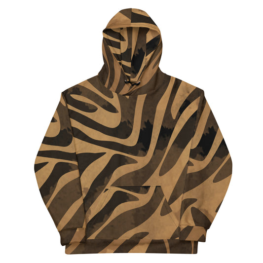 Dieser bequeme Unisex-Hoodie besticht durch eine weiche Außenseite mit leuchtendem Druck und eine noch weichere Innenseite aus gebürstetem Fleece. Der Hoodie sitzt locker und passt perfekt, wenn du dich an einem kühlen Abend einkuscheln möchtest.