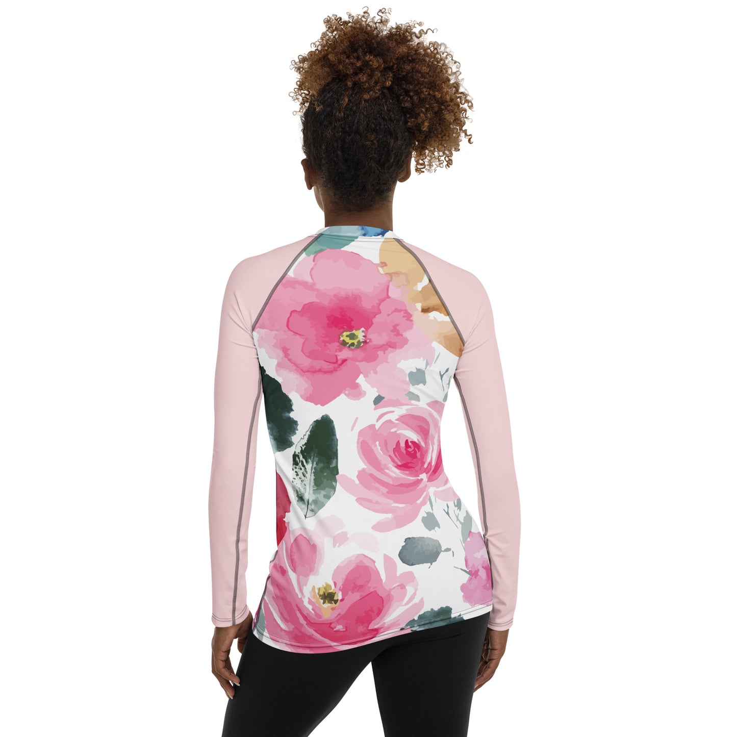 Damen-Rash-Guard "Blume"