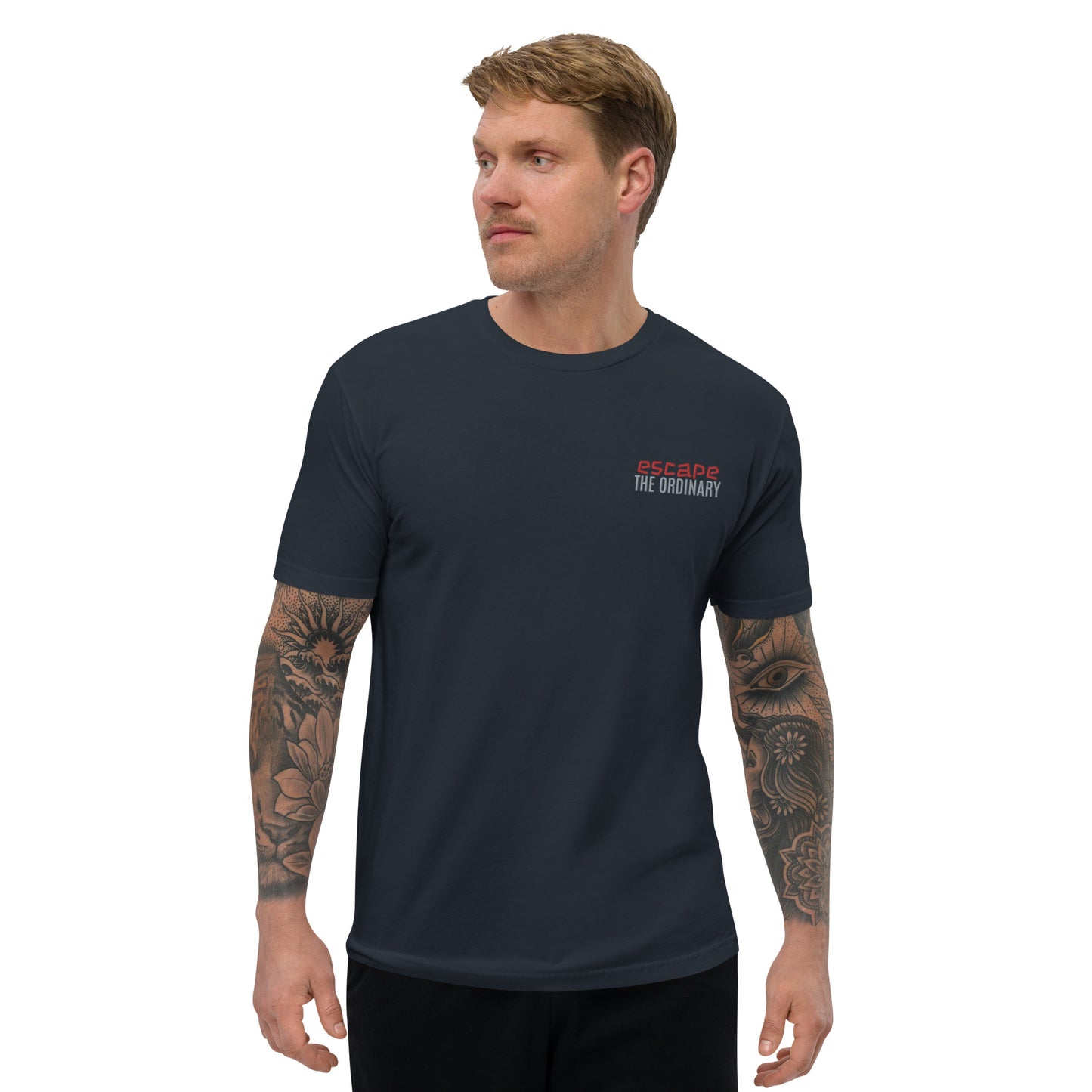 Enganliegendes Herren-T-Shirt | Next Level 3600 "Escape the ordinary"