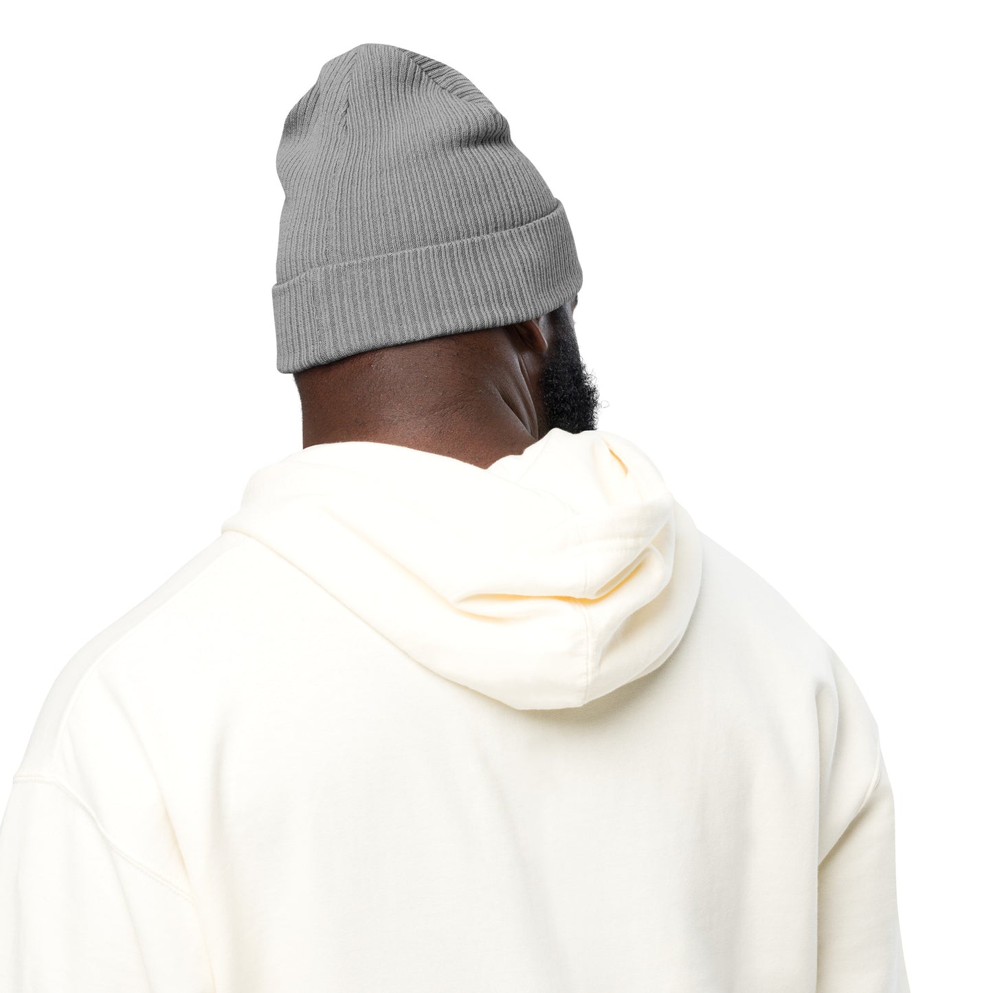 Gerippte Bio-Beanie 'Shine'