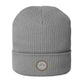 Gerippte Bio-Beanie 'Peace'