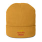 Gerippte Bio-Beanie 'Shine'