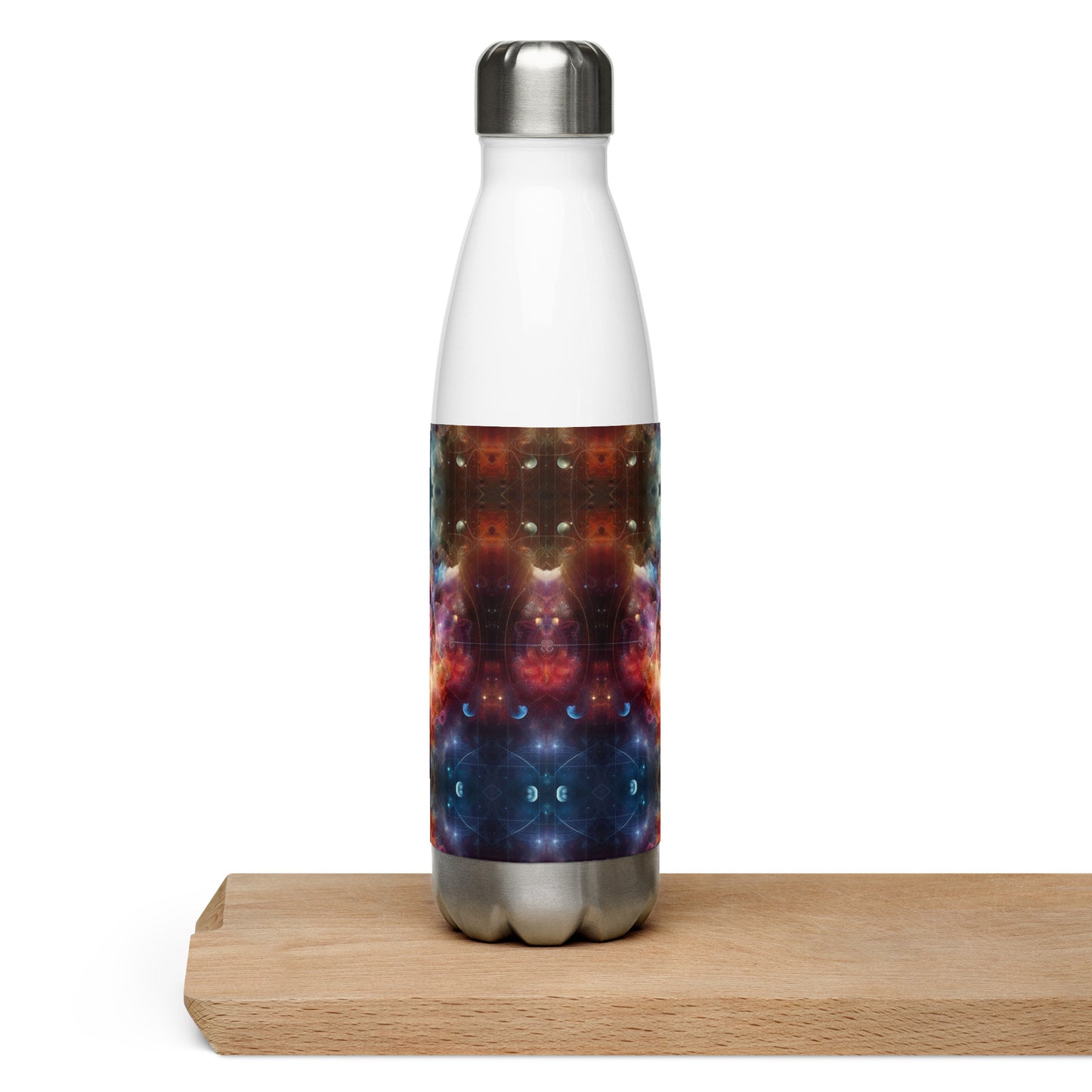 Edelstahl Trinkflasche mit dem Motiv 'Universum'