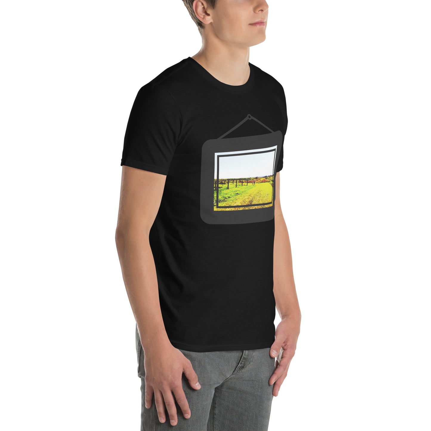 Essenzielles Unisex T-Shirt | Gildan 64000 "Die Wiese"