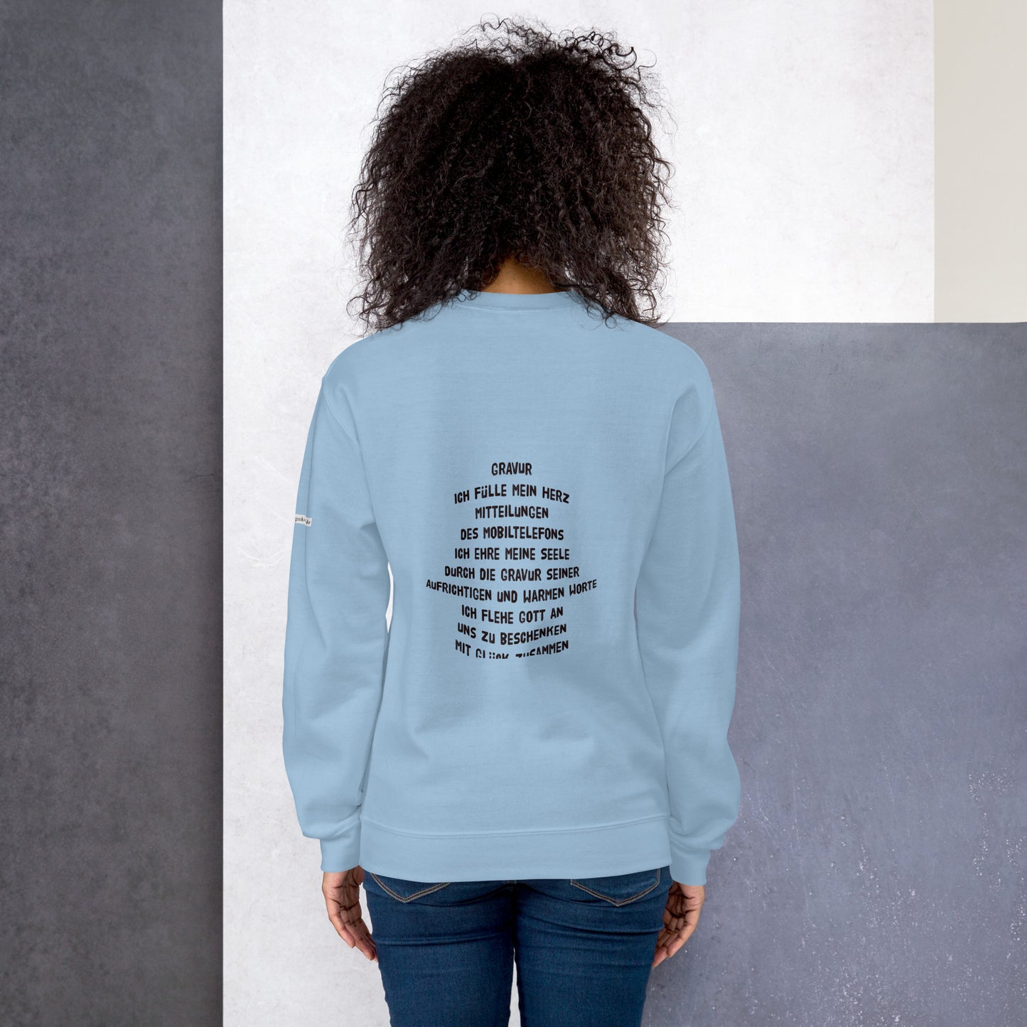 Unisex-Pullover | Gildan 18000 'Meine Poesie'