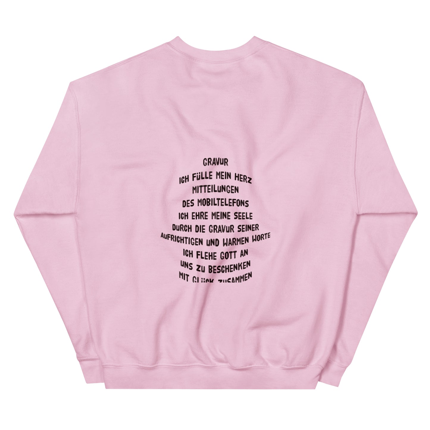 Unisex-Pullover | Gildan 18000 'Meine Poesie'