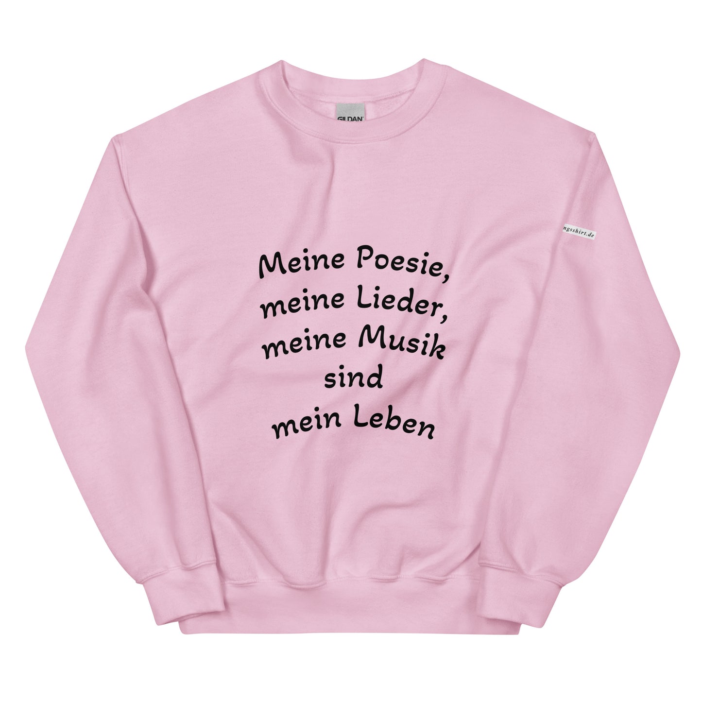 Unisex-Pullover | Gildan 18000 'Meine Poesie'