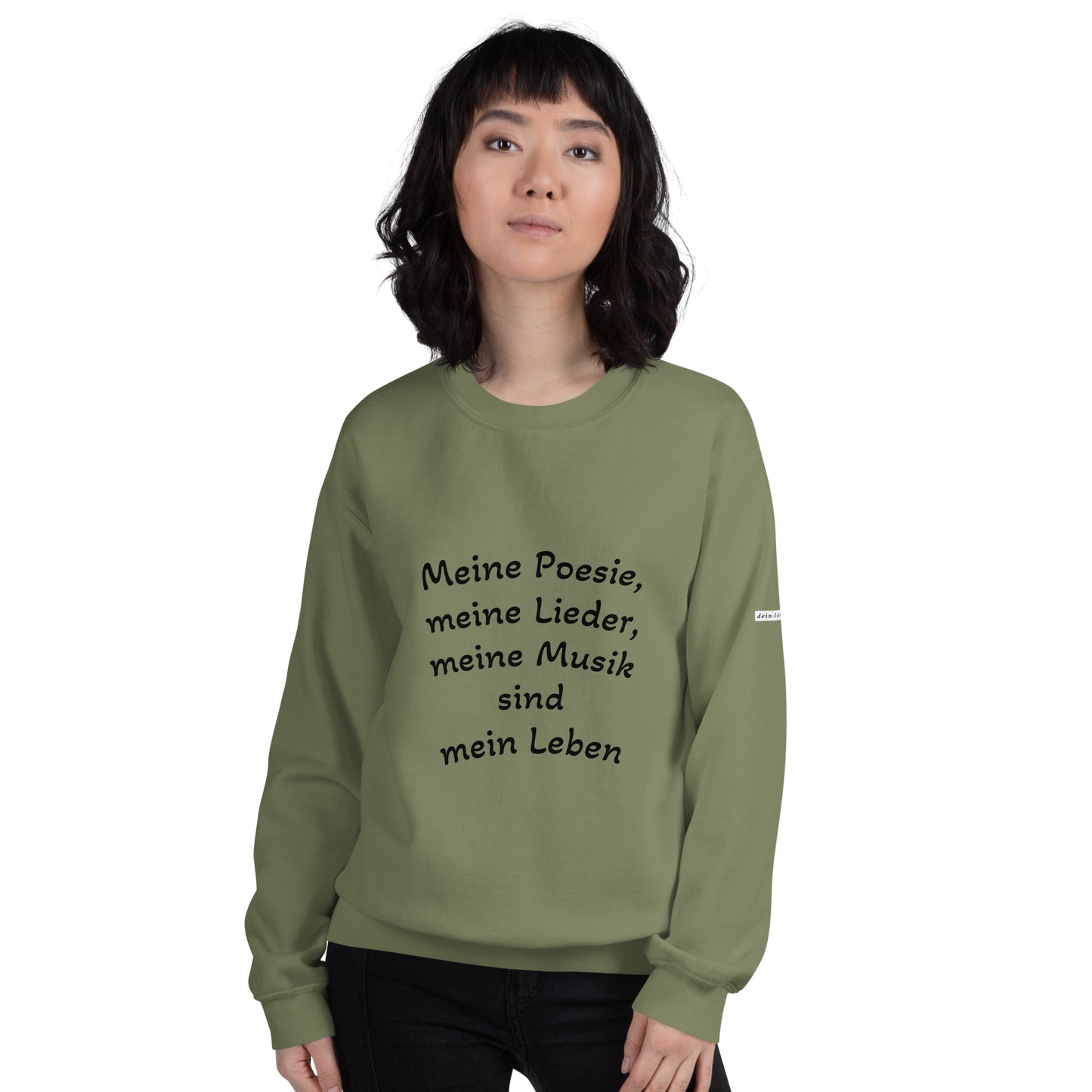 Unisex-Pullover | Gildan 18000 'Meine Poesie'