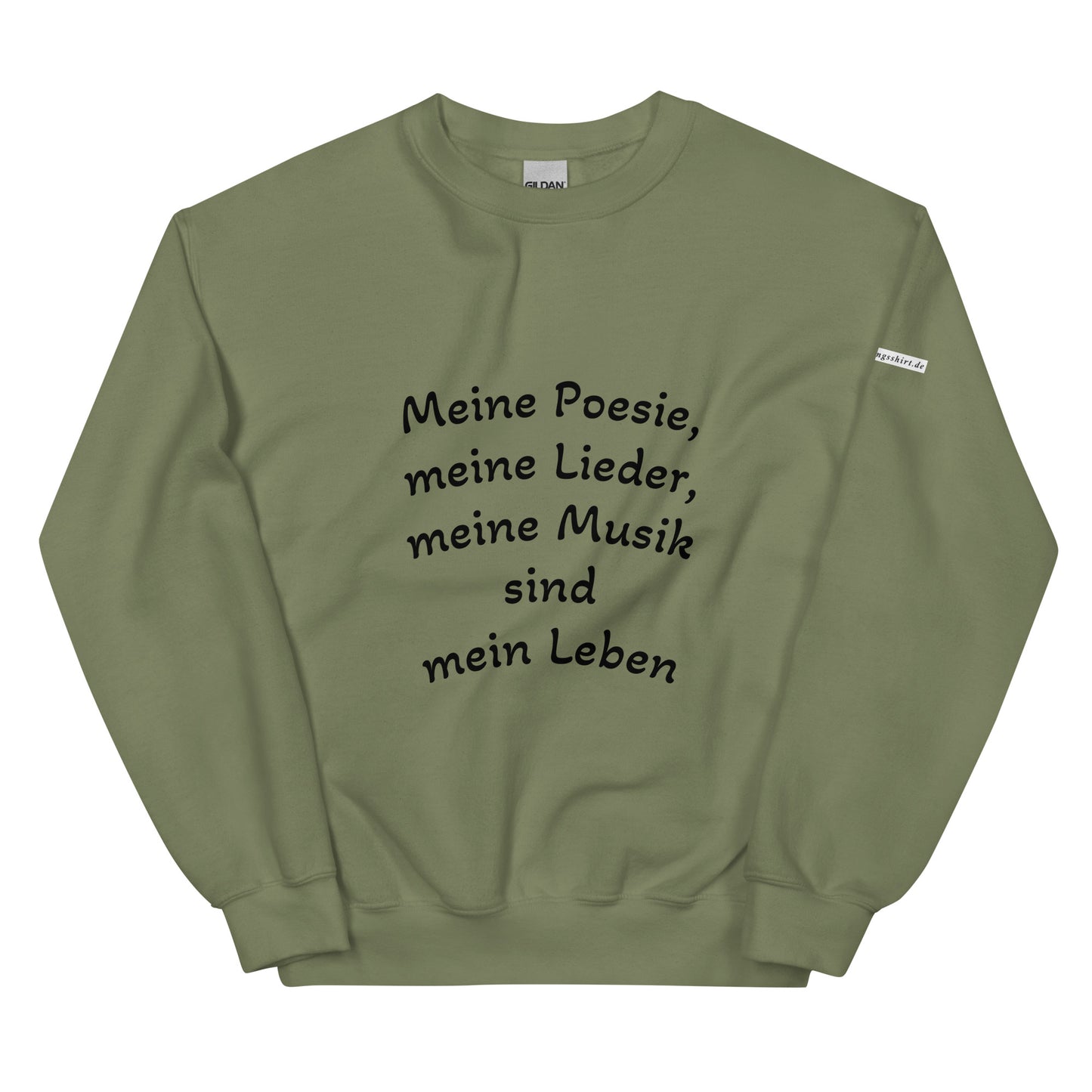 Unisex-Pullover | Gildan 18000 'Meine Poesie'