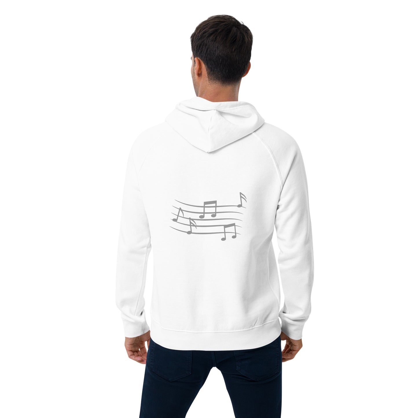 Unisex Bio-Raglan-Hoodie | SOL'S 03568 mit dem motiv 'Musik', Teil meiner 'Music is life'-Kollektion