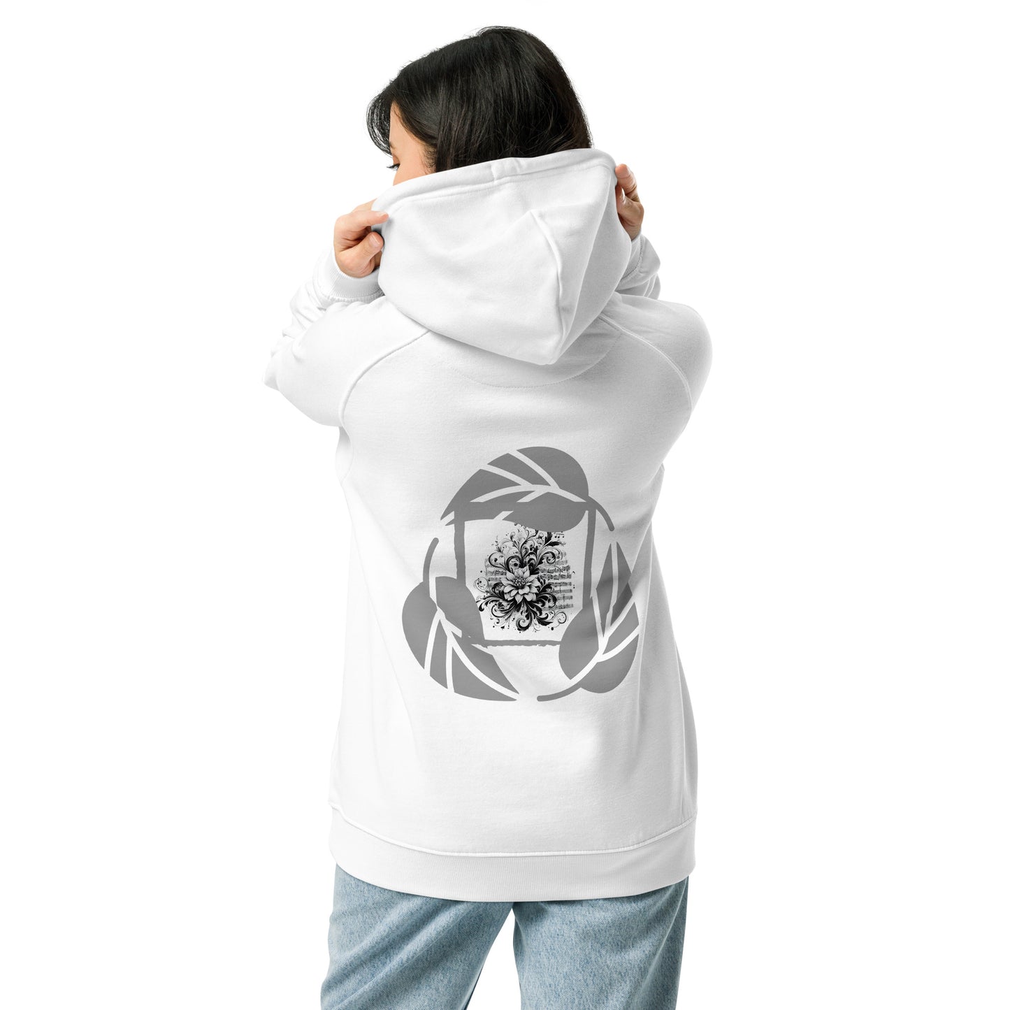 Unisex Bio-Raglan-Hoodie | SOL'S 03568 mit dem motiv 'Musik', Teil meiner 'Music is life'-Kollektion