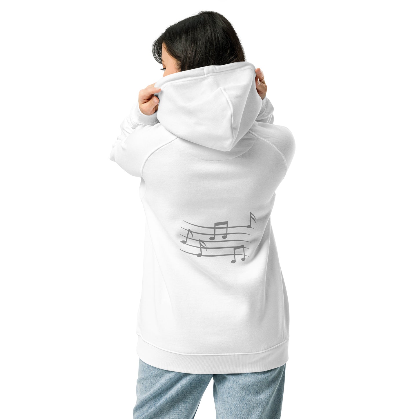 Unisex Bio-Raglan-Hoodie | SOL'S 03568 mit dem motiv 'Musik', Teil meiner 'Music is life'-Kollektion