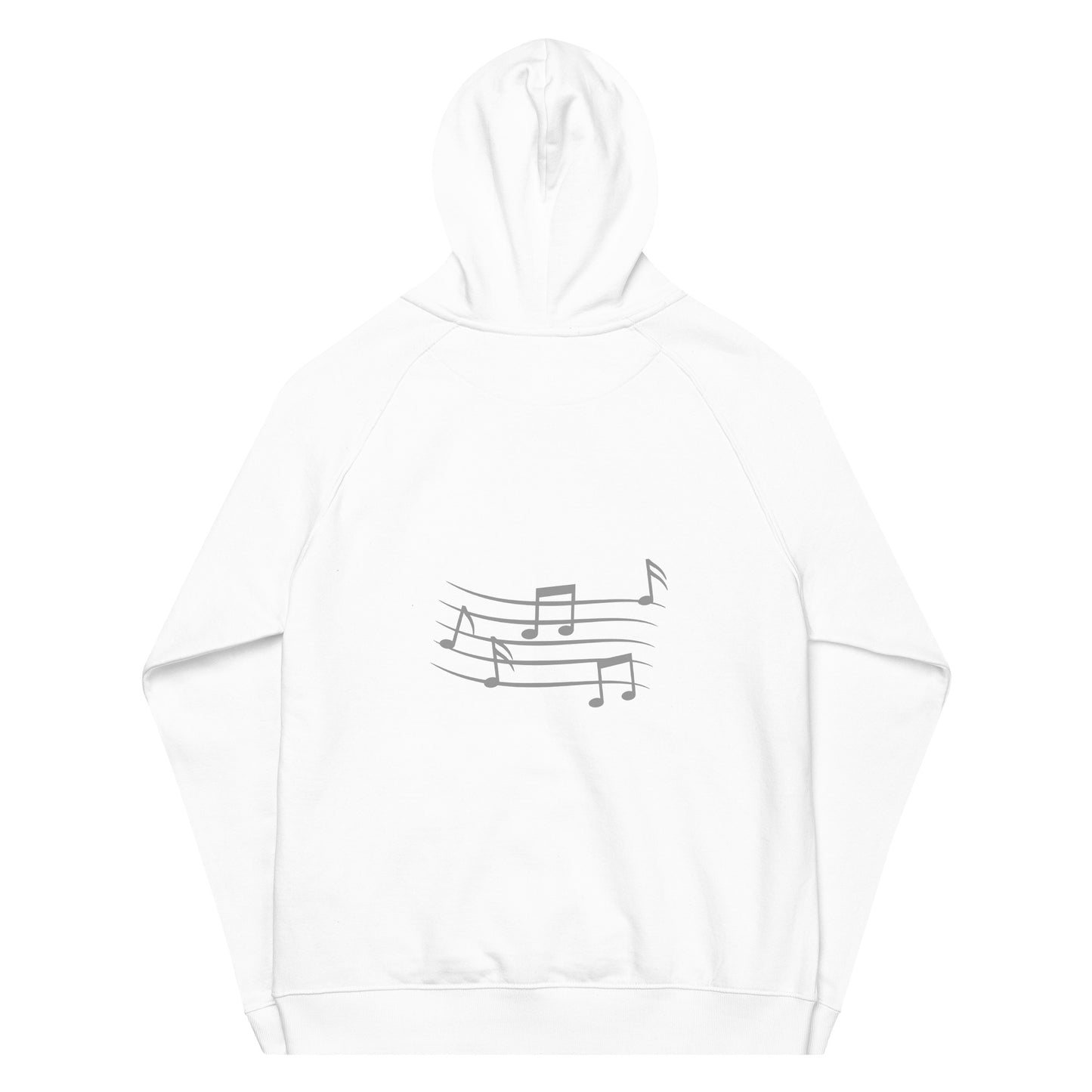 Unisex Bio-Raglan-Hoodie | SOL'S 03568 mit dem motiv 'Musik', Teil meiner 'Music is life'-Kollektion