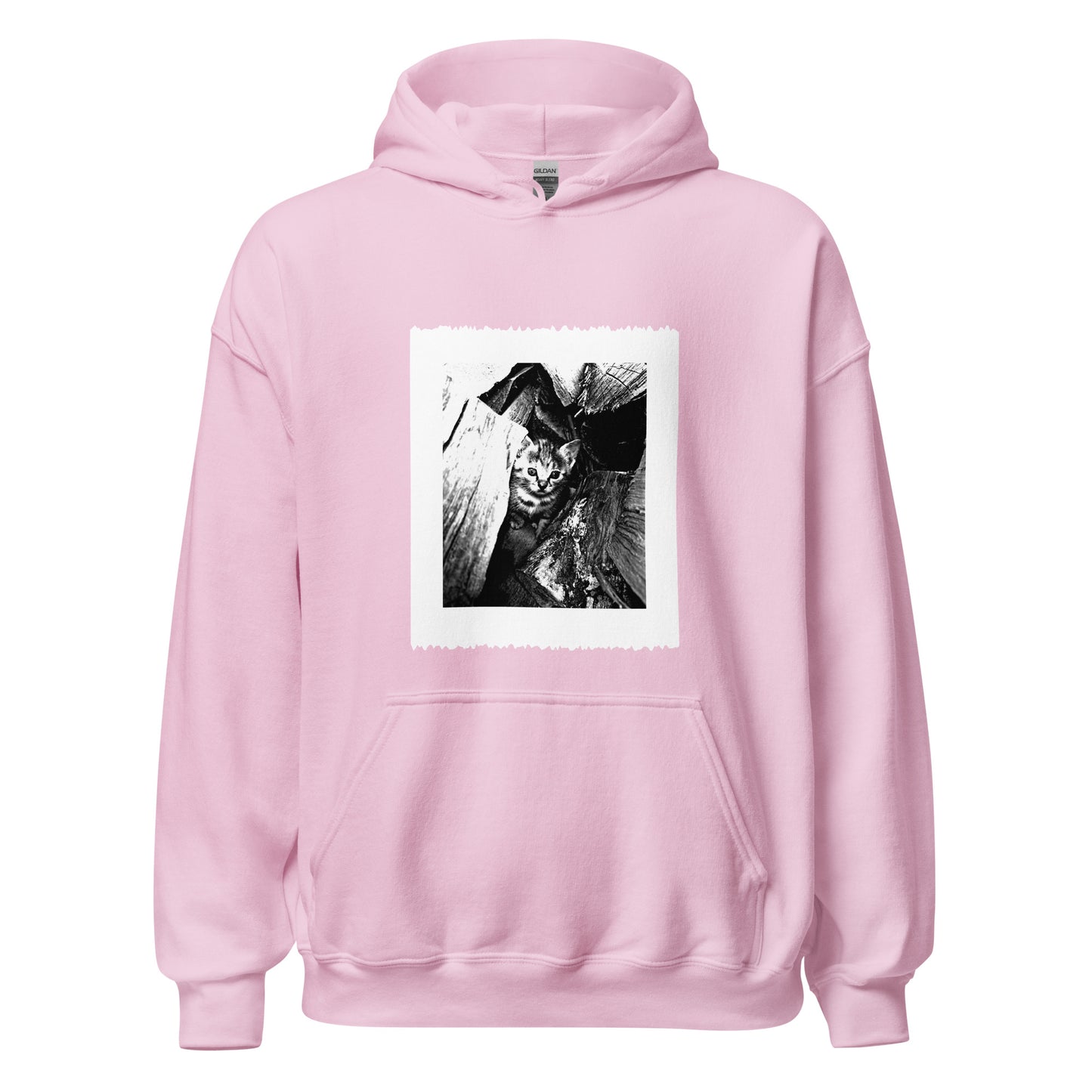 Unisex Heavy-Blend-Hoodie/Kapuzenpullover | Gildan 18500 mit dem Motiv 'Katze'