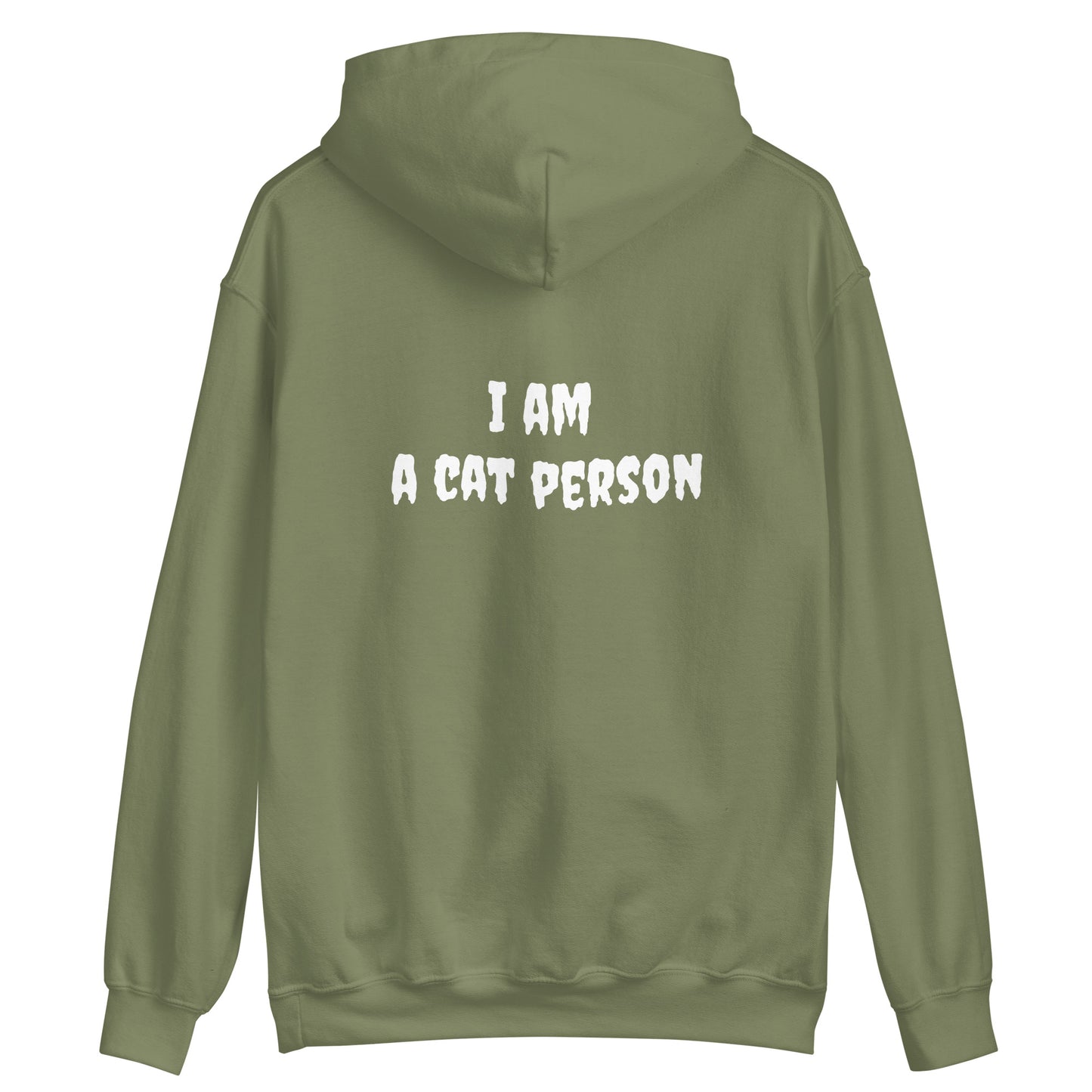 Unisex Heavy-Blend-Hoodie/Kapuzenpullover | Gildan 18500 'I am a cat person'