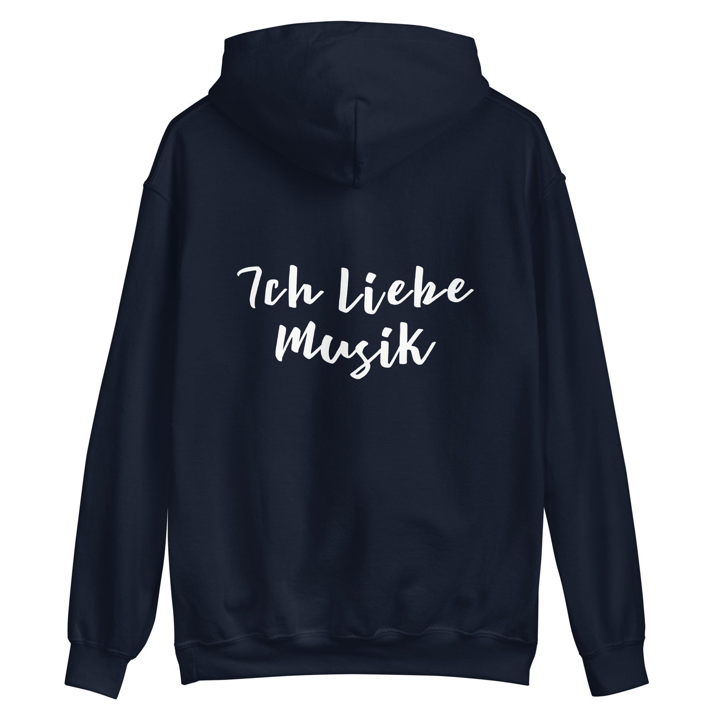 Unisex-Kapuzenpullover/Hoodie | Gildan 18500 mit dem Motiv 'Musik', Teil meiner 'Music is life'-Kollektion