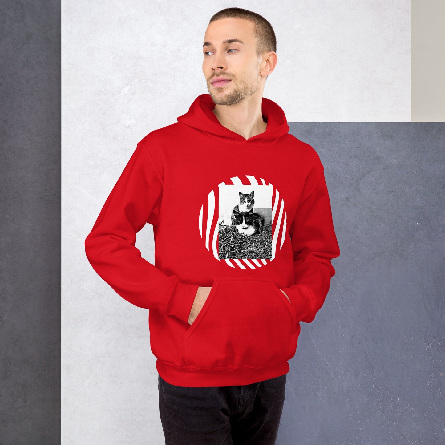 Unisex Heavy-Blend-Hoodie/Kapuzenpullover | Gildan 18500 'I am a cat person'