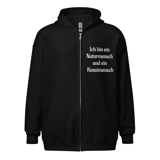 Dieser Hoodie, bei dem Stil und Tragekomfort im Vordergrund stehen, wird schnell zu deinem neuen Lieblingsstück. Er besitzt einen robusten Metallreißverschluss, praktische Vordertaschen und eine Kapuze mit farblich abgestimmten Kordelzügen und ist innen wie außen aus weichem Fleece gefertigt.