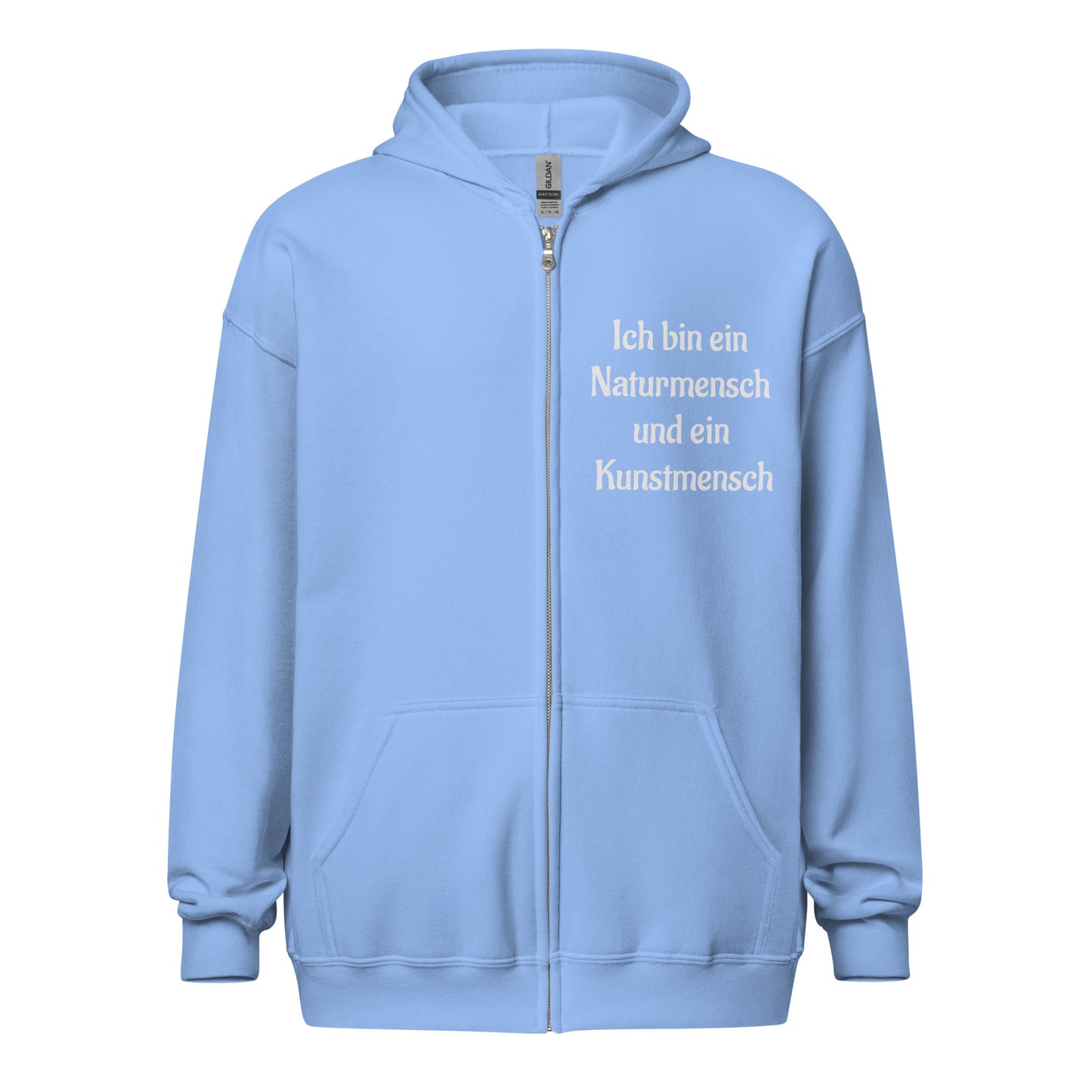 Unisex Heavy-Blend Zip Hoodie mit dem Motiv 'Natur'