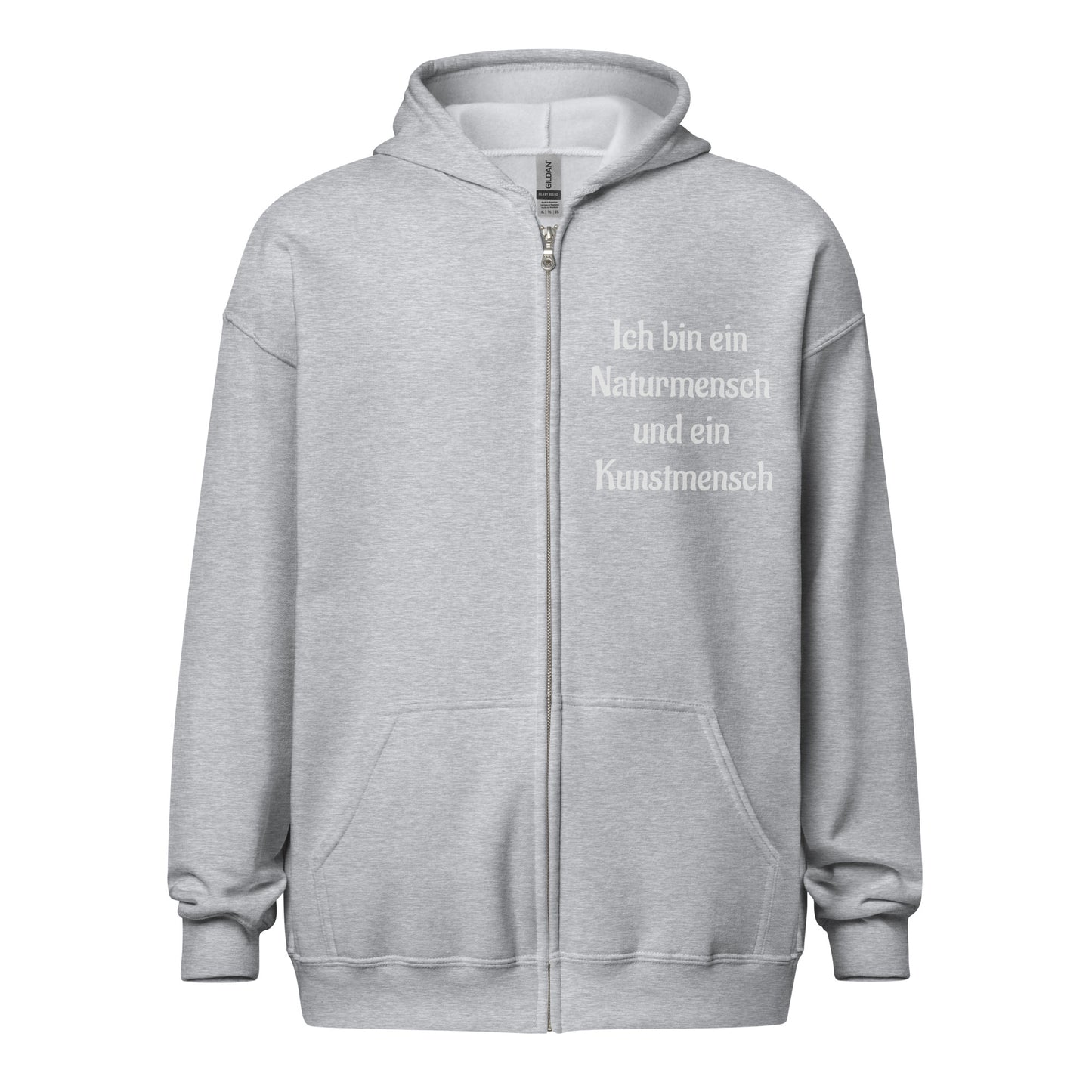 Unisex Heavy-Blend Zip Hoodie mit dem Motiv 'Natur'