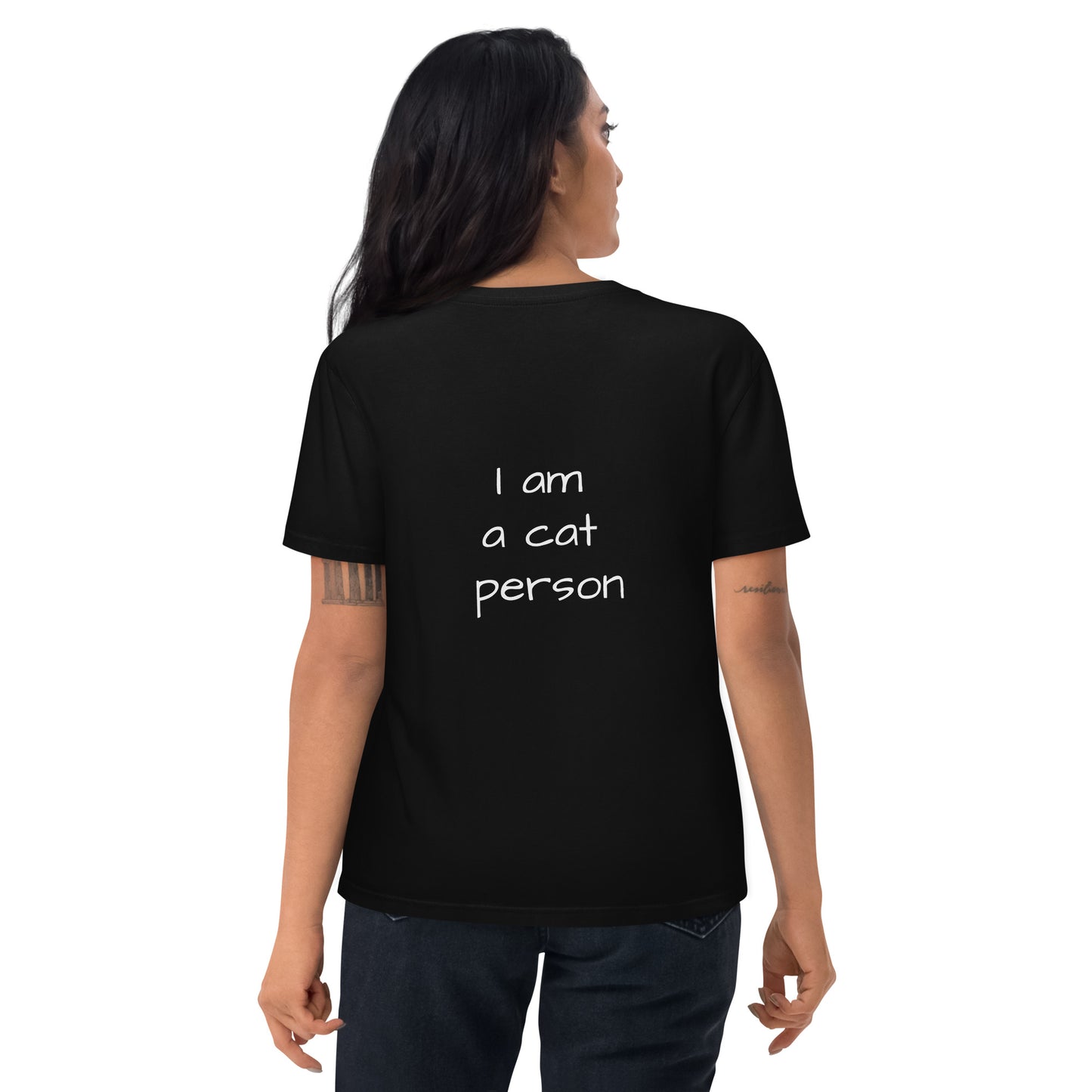 Unisex-Bio-Baumwoll-T-Shirt | Stanley/Stella STTU169 'I am a cat person'