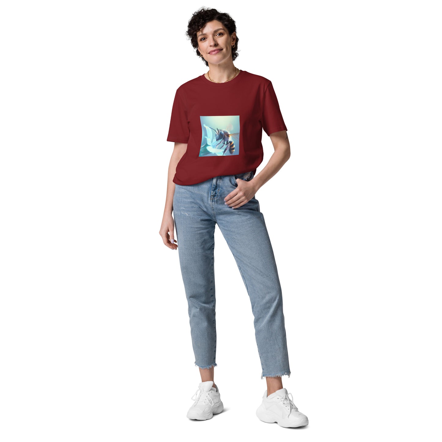 Unisex-Bio-Baumwoll-T-Shirt | Stanley/Stella STTU169 "Eine Biene"