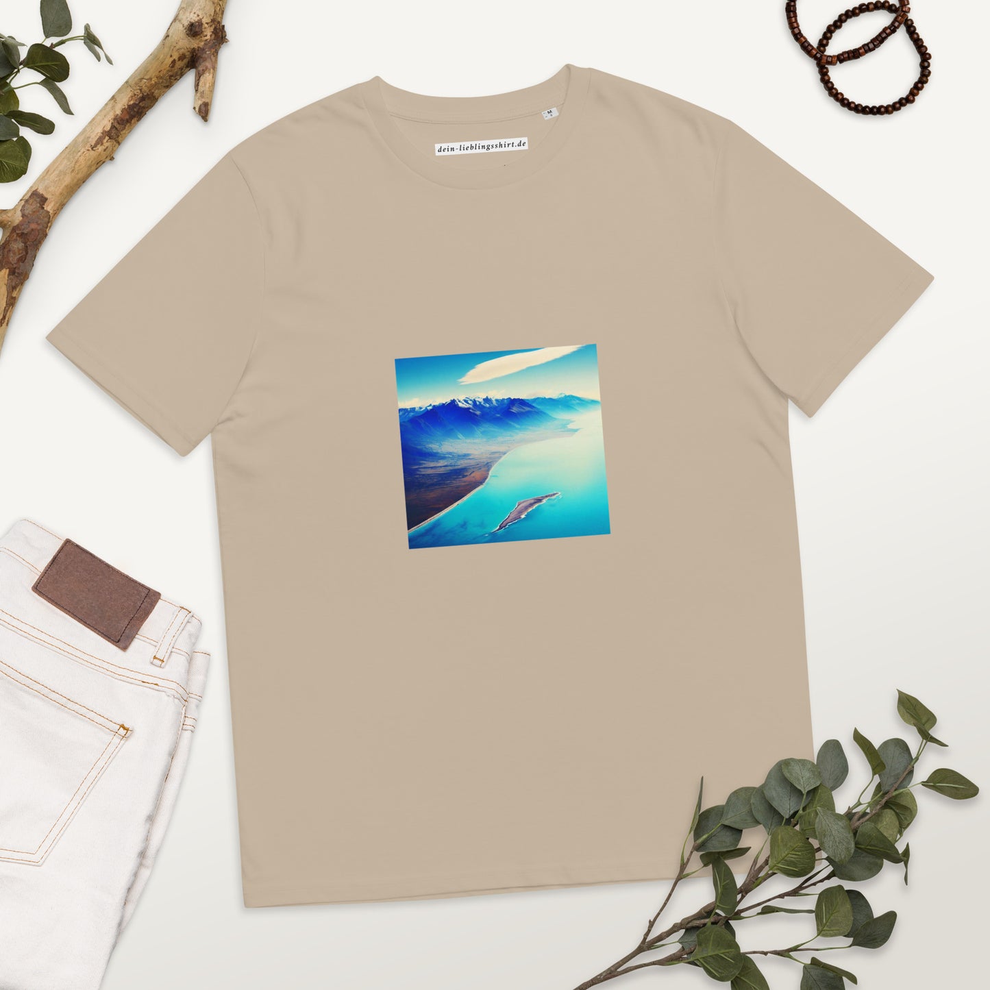 Unisex-Bio-Baumwoll-T-Shirt | Stanley/Stella STTU169 "Tief blaues Meer"