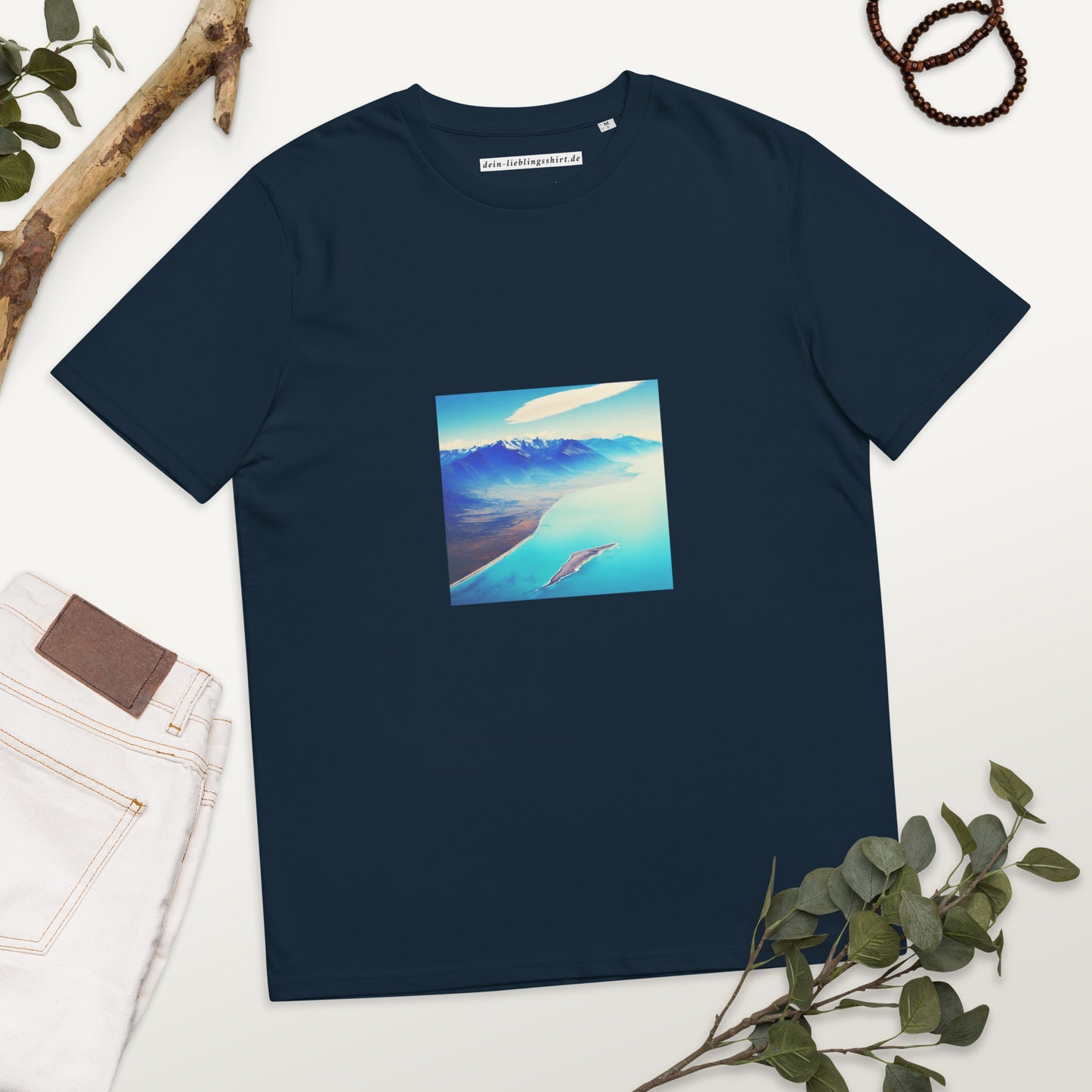 Unisex-Bio-Baumwoll-T-Shirt | Stanley/Stella STTU169 "Tief blaues Meer"