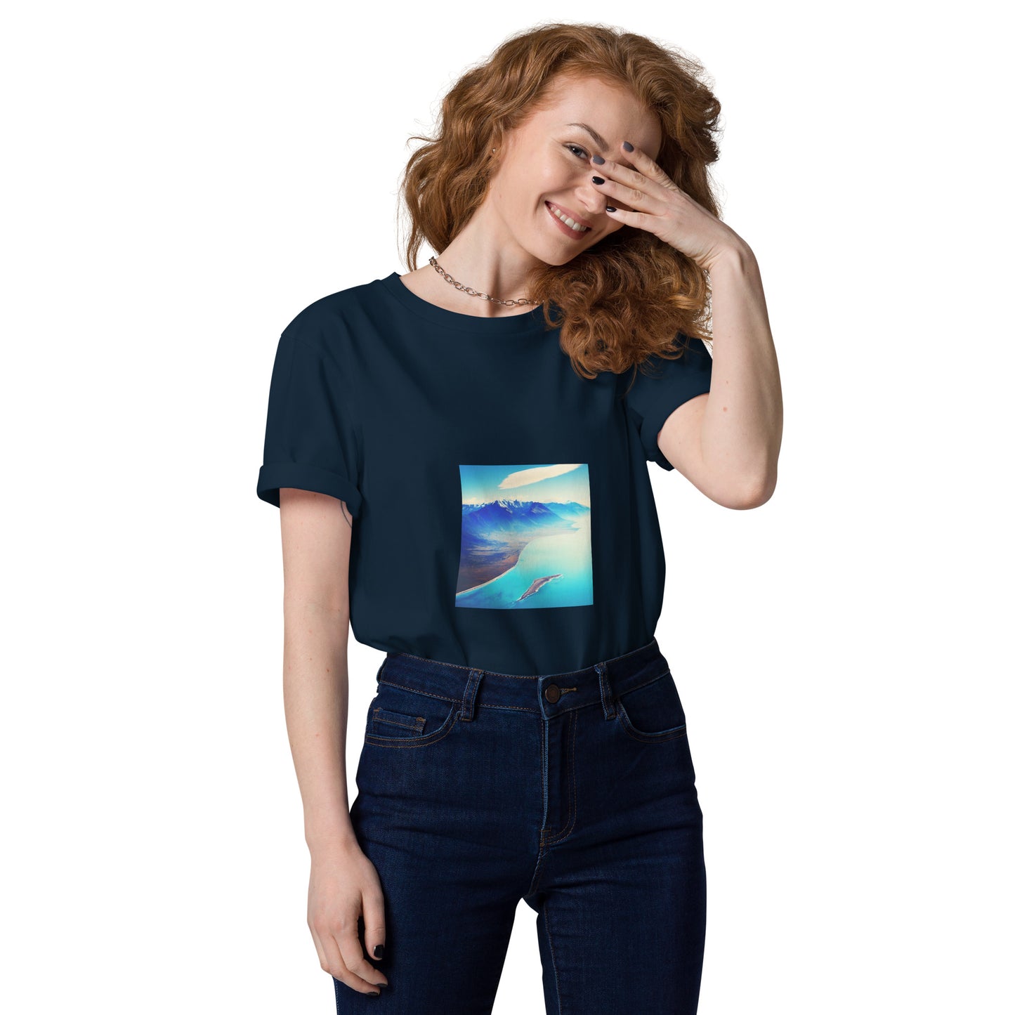 Unisex-Bio-Baumwoll-T-Shirt | Stanley/Stella STTU169 "Tief blaues Meer"