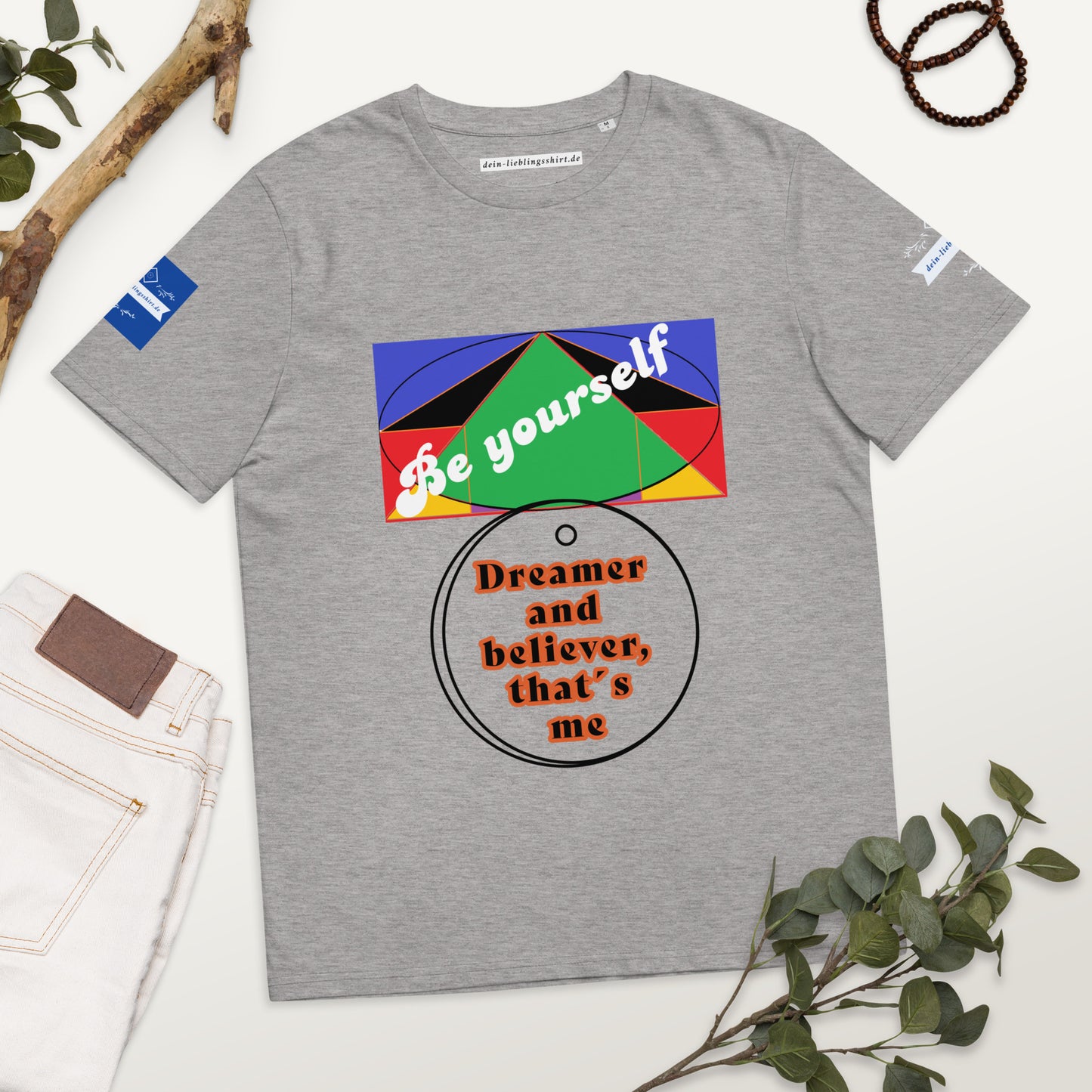 Aus 100 % organischer, ringgesponnener Baumwolle: dieses Unisex T-Shirt ist ein absolutes Must-Have. Es ist qualitativ hochwertig, super bequem und das Beste von allem: umweltfreundlich.  • 100 % organische, ringgesponnene Baumwolle. Das leben ist nicht perfekt, und das ist in Ordnung.