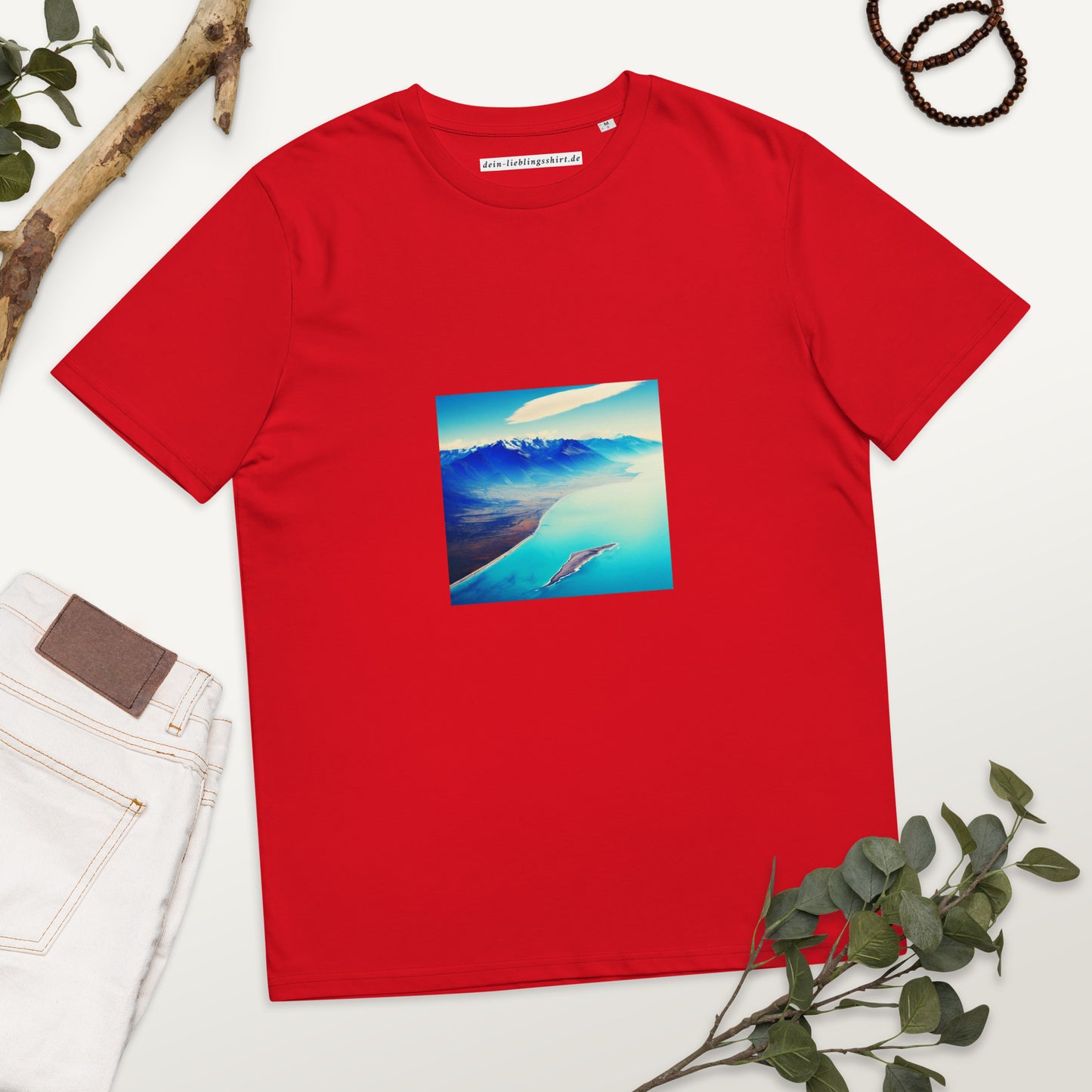 Unisex-Bio-Baumwoll-T-Shirt | Stanley/Stella STTU169 "Tief blaues Meer"