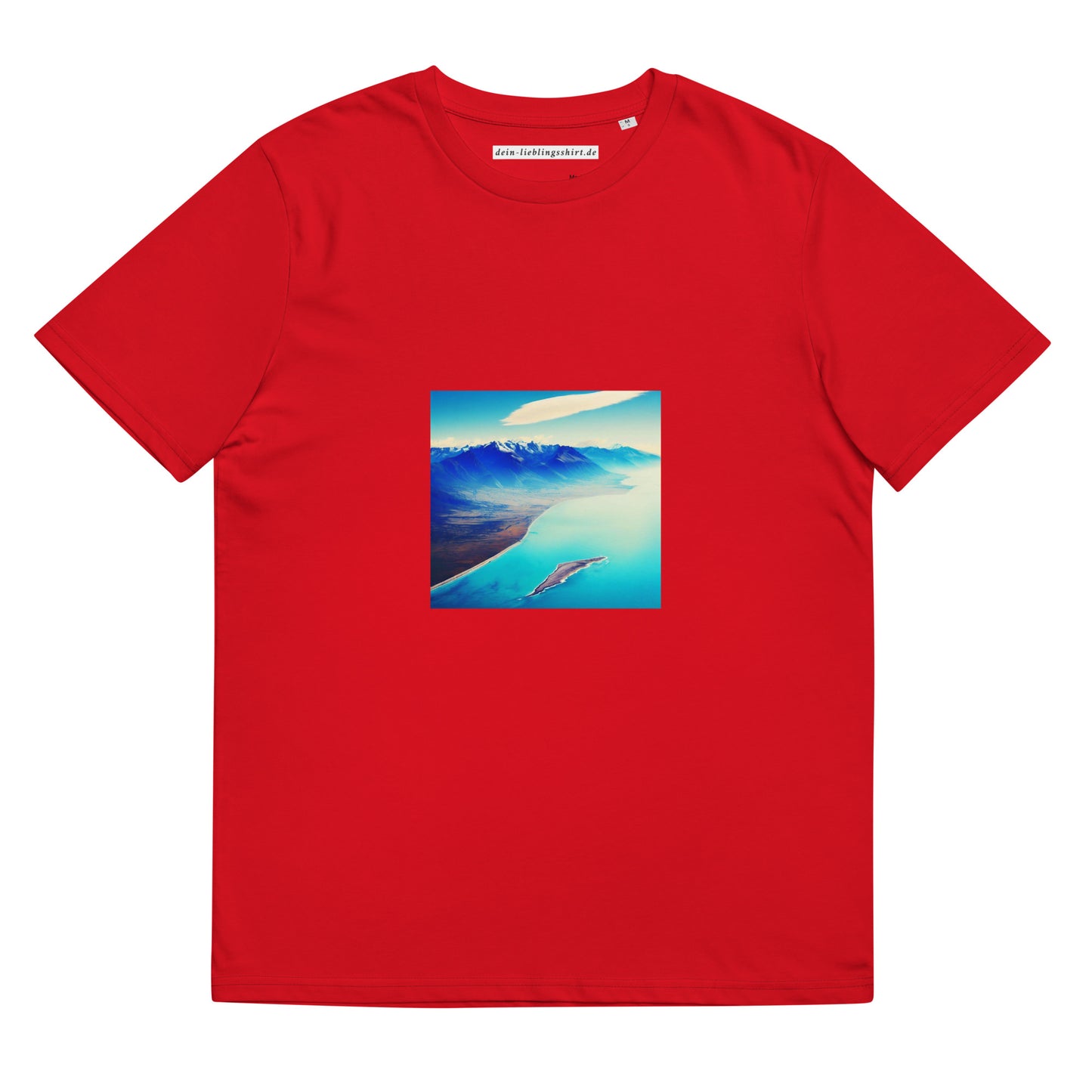 Unisex-Bio-Baumwoll-T-Shirt | Stanley/Stella STTU169 "Tief blaues Meer"