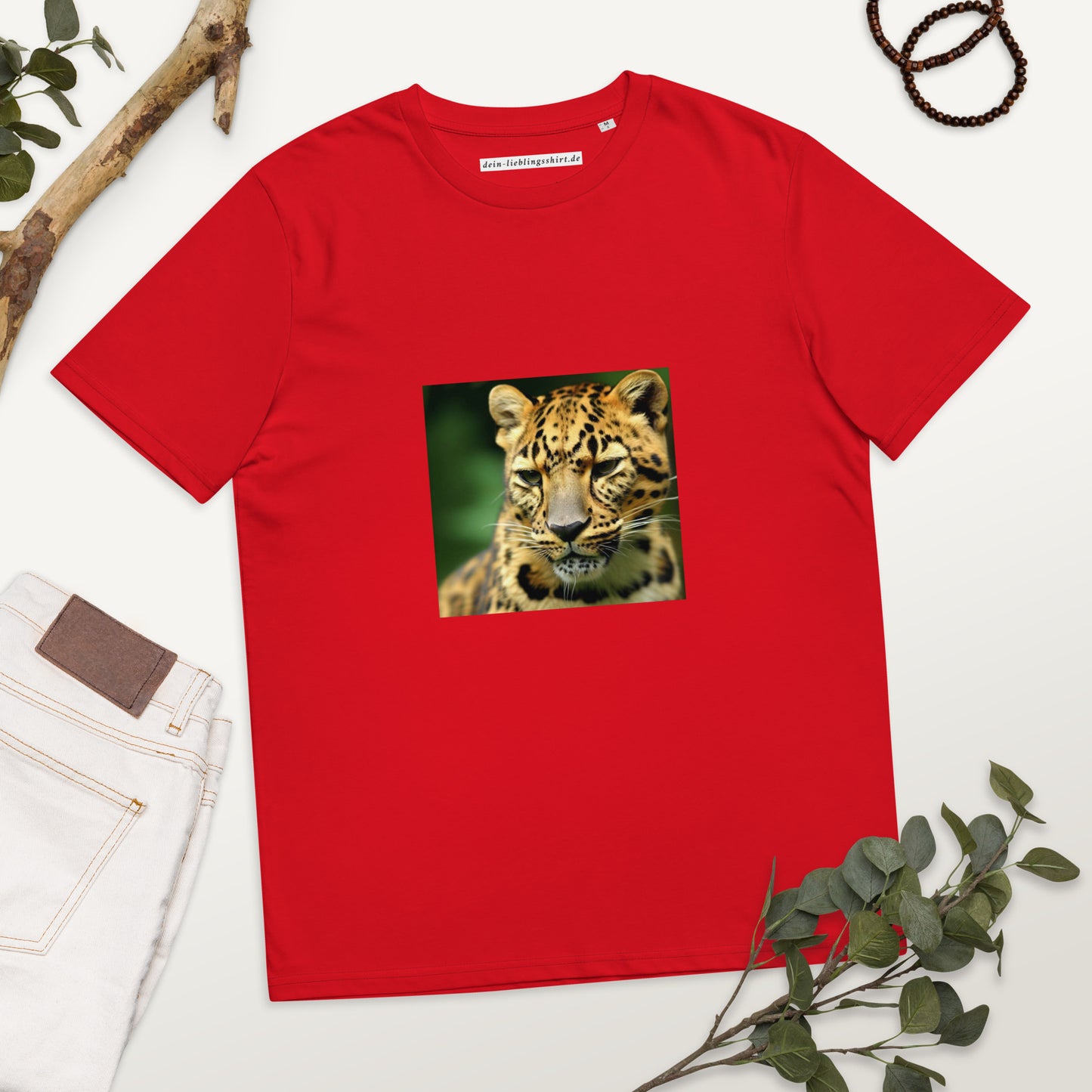 Unisex-Bio-Baumwoll-T-Shirt | Stanley/Stella STTU169 "Der Tiger"