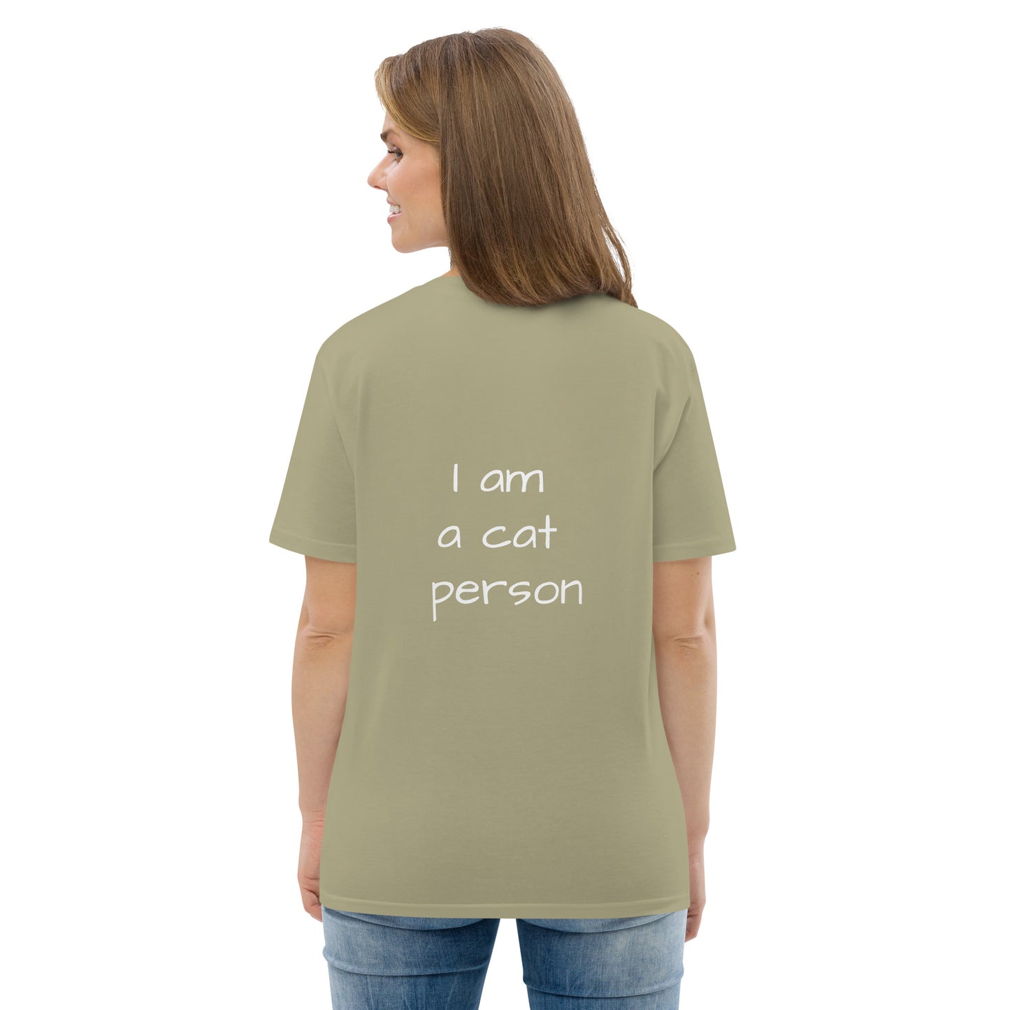 Unisex-Bio-Baumwoll-T-Shirt | Stanley/Stella STTU169 'I am a cat person'