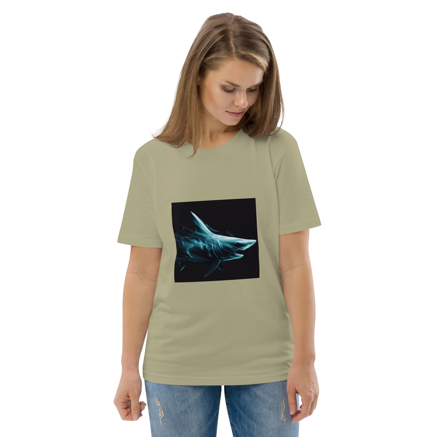 Unisex-Bio-Baumwoll-T-Shirt | Stanley/Stella STTU169 "Der Hai"