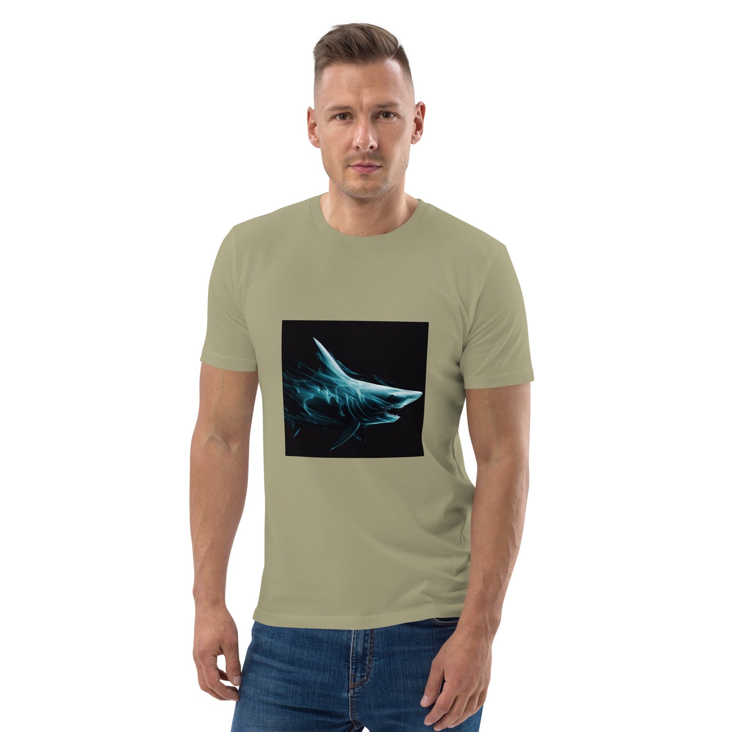 Unisex-Bio-Baumwoll-T-Shirt | Stanley/Stella STTU169 "Der Hai"