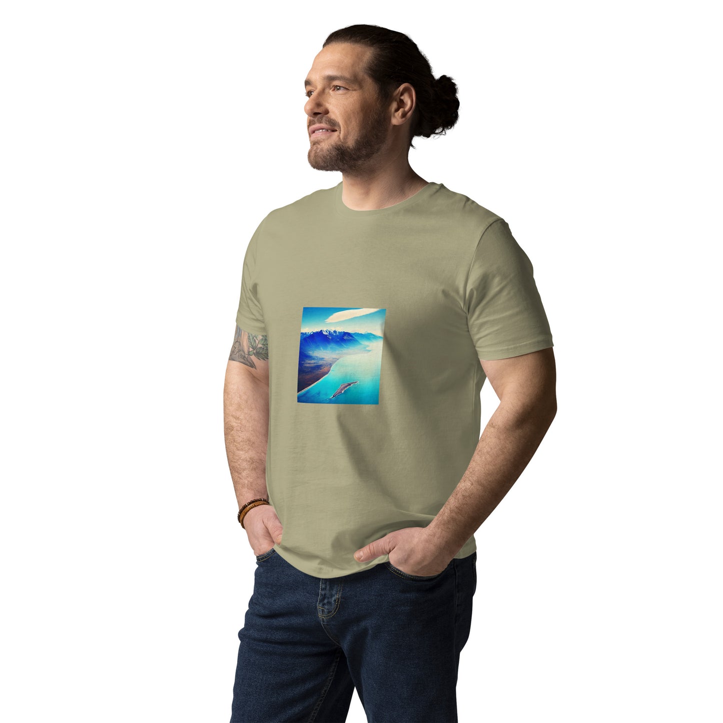 Unisex-Bio-Baumwoll-T-Shirt | Stanley/Stella STTU169 "Tief blaues Meer"