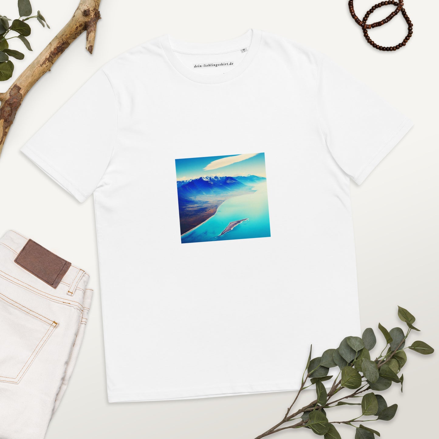 Unisex-Bio-Baumwoll-T-Shirt | Stanley/Stella STTU169 "Tief blaues Meer"