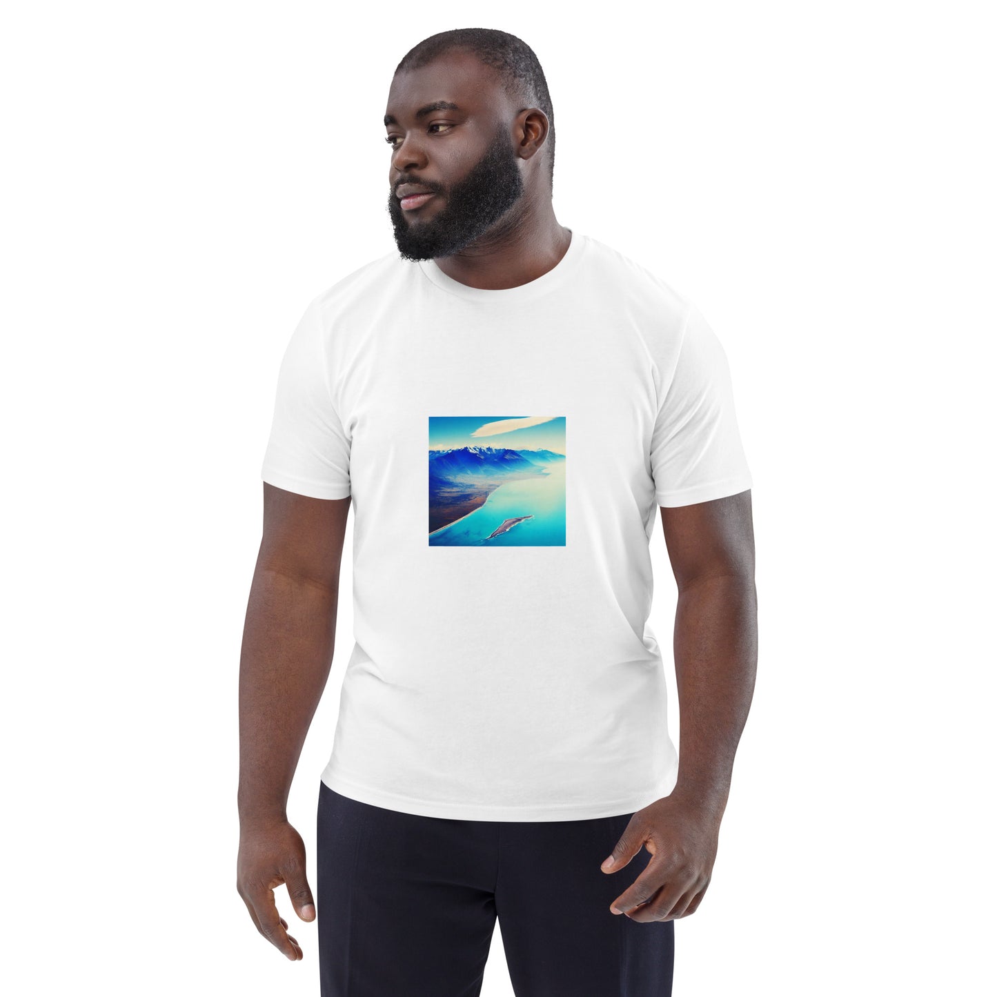 Unisex-Bio-Baumwoll-T-Shirt | Stanley/Stella STTU169 "Tief blaues Meer"