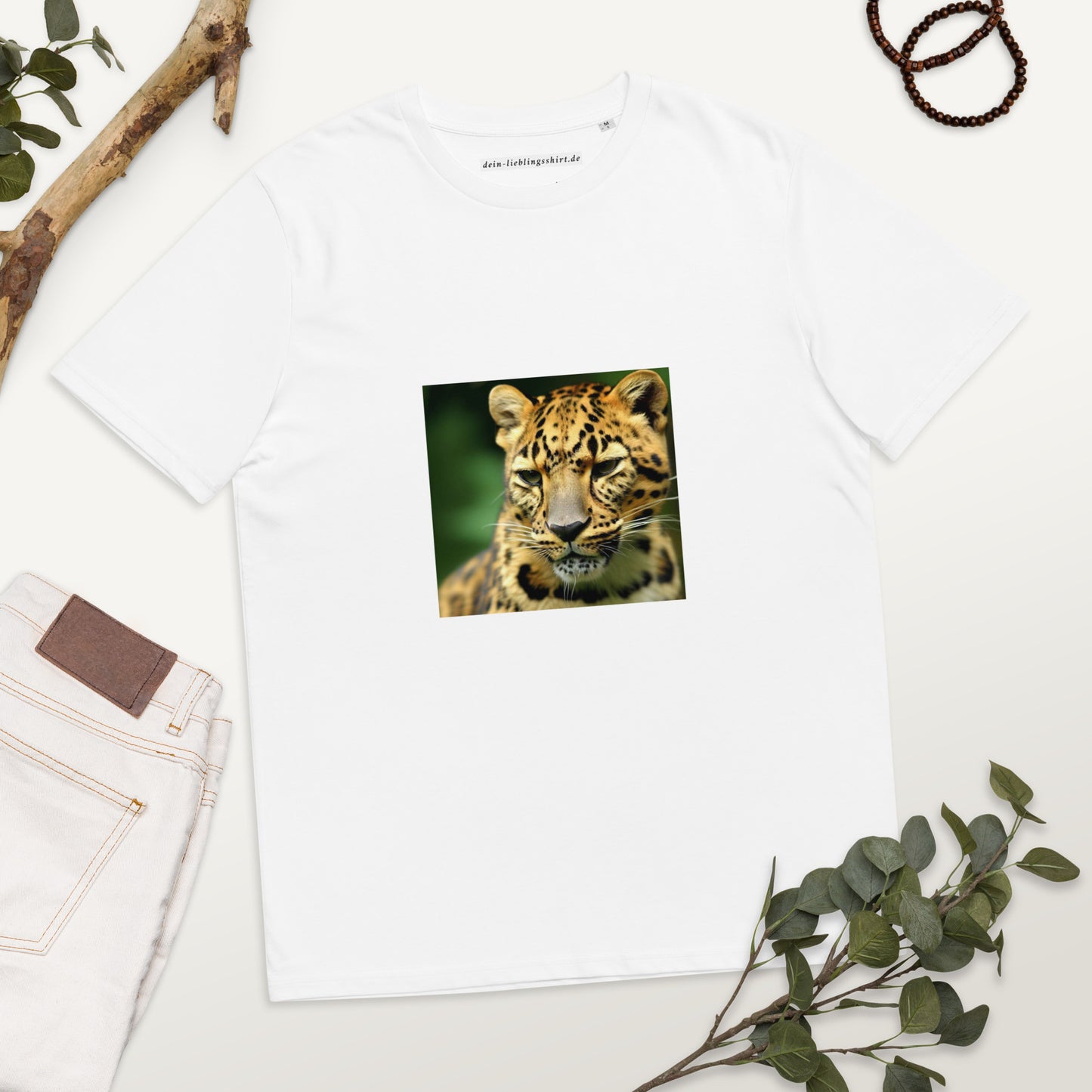 Unisex-Bio-Baumwoll-T-Shirt | Stanley/Stella STTU169 "Der Tiger"