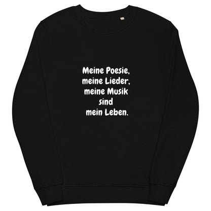 Der Unisex-Bio-Pullover ist aus organischen und recycelten Materialien hergestellt und fühlt sich weich und kuschelig an. Es hat eingesetzte Ärmel, 2×2 Rippen am Kragen und ein abgesetztes Nackenband. Bestelle dein nächstes umweltfreundliches Essential und zeige Stil!