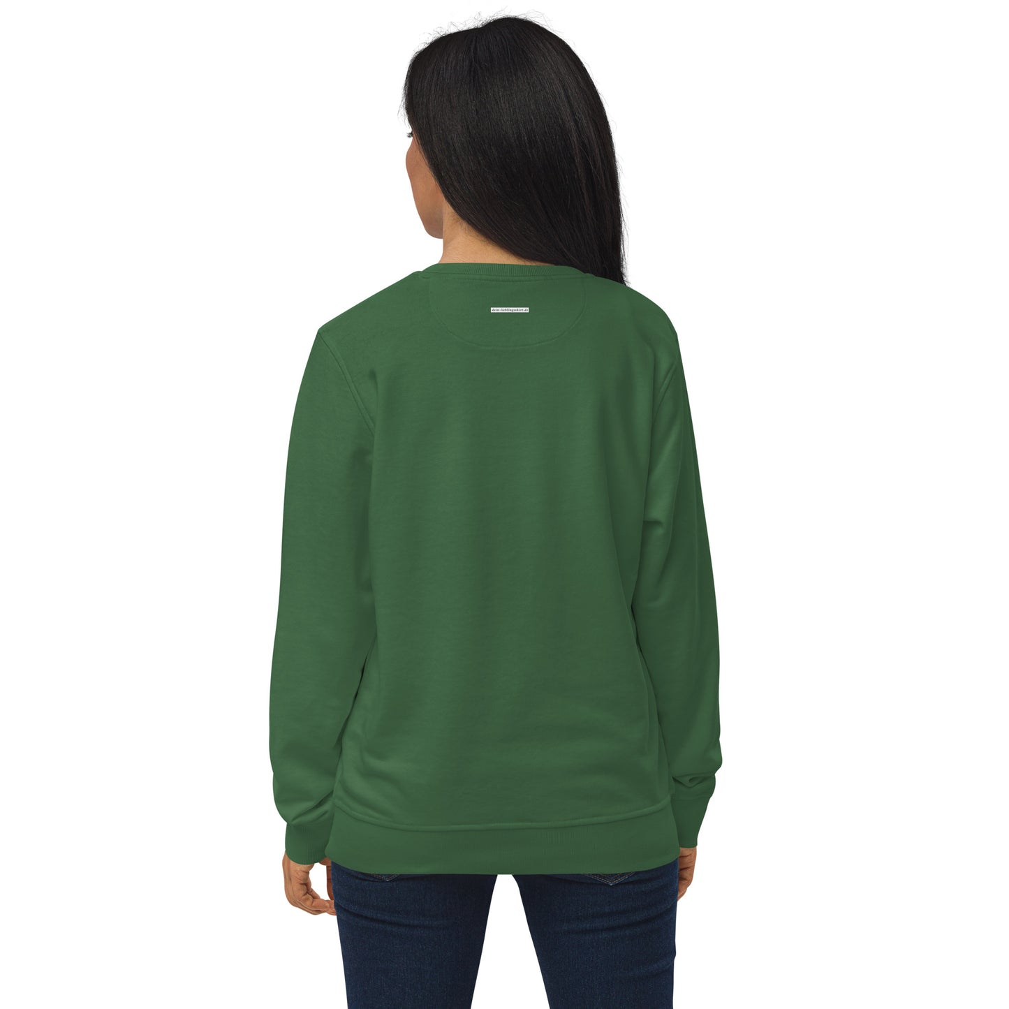 Unisex Bio-Pullover 'Breathe in, breathe out'