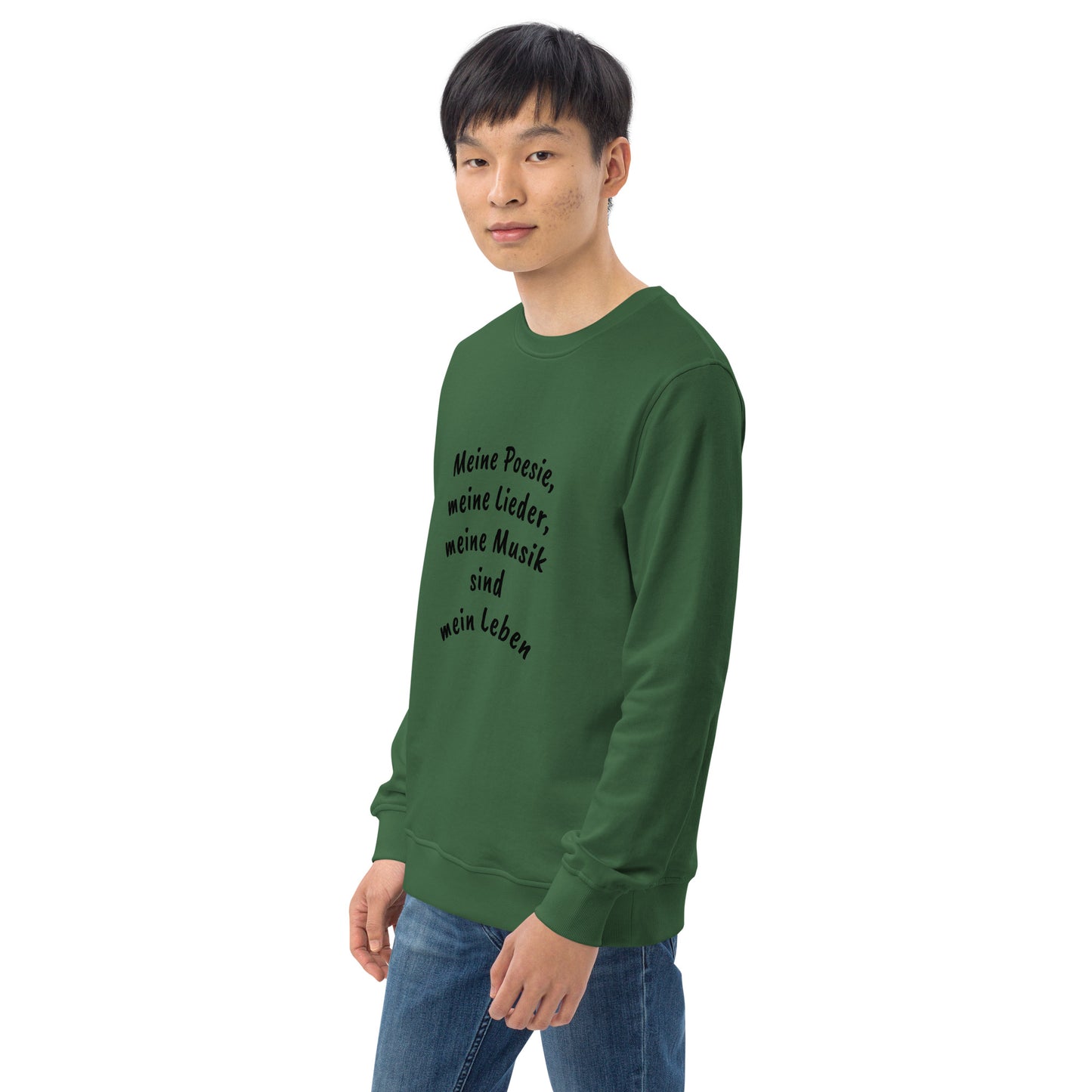 Unisex Bio-Pullover SOL'S 03574 Comet 'Meine Poesie'