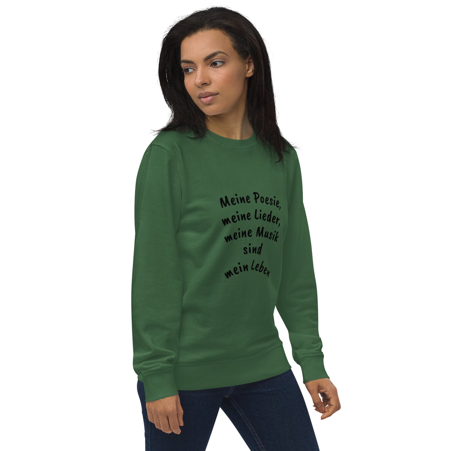 Unisex Bio-Pullover SOL'S 03574 Comet 'Meine Poesie'