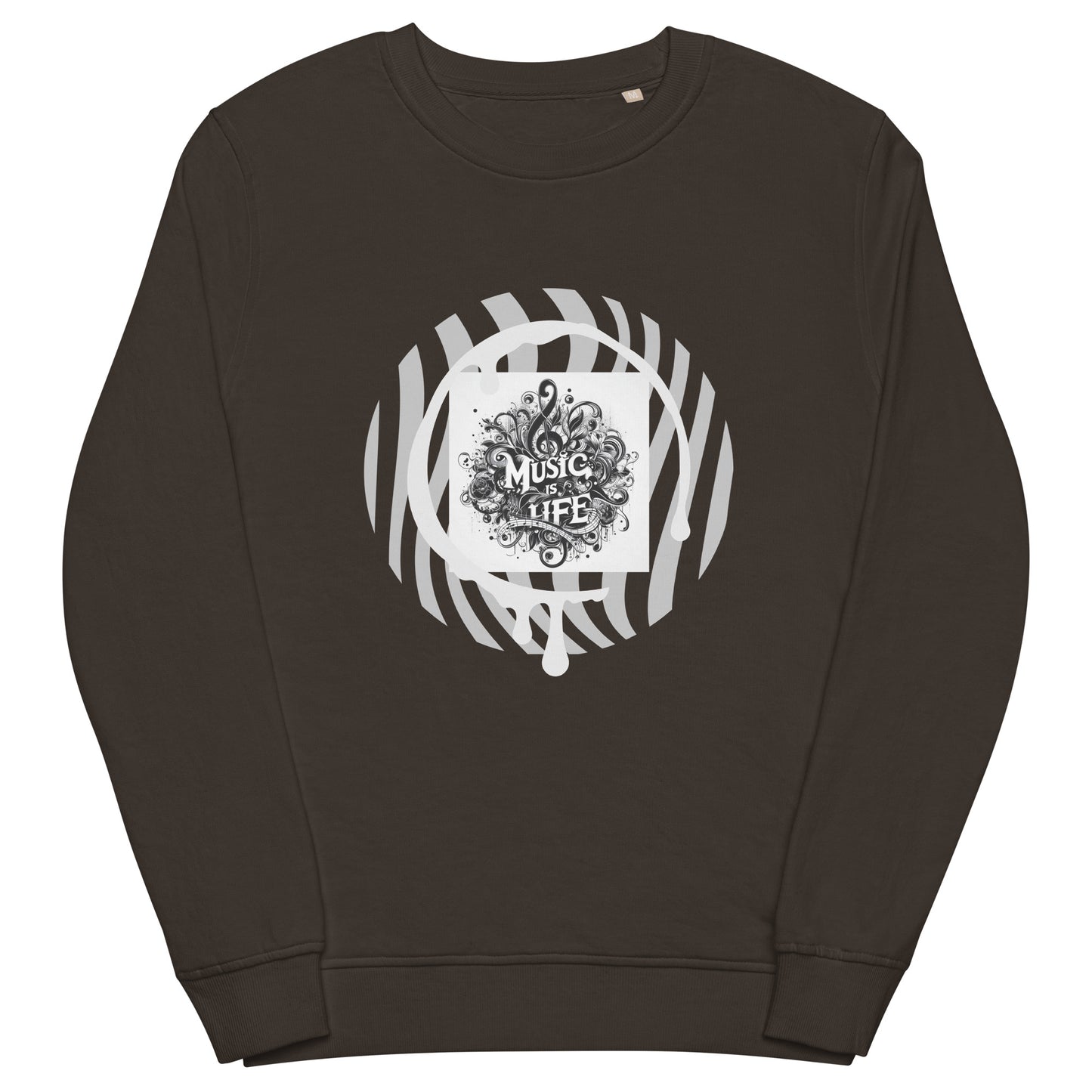 Organischer Unisex-Pullover | SOL'S 03574 'Music is life'